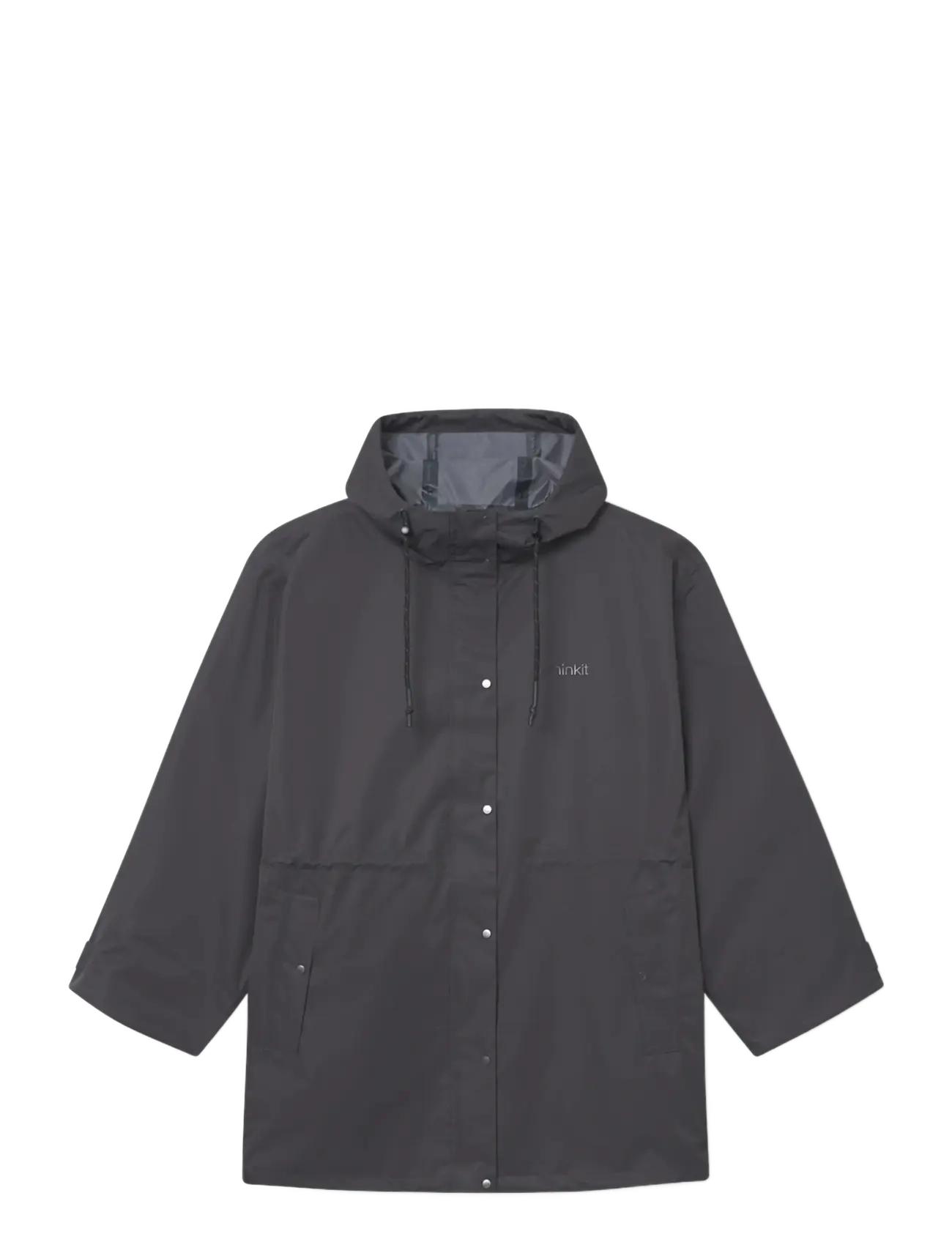 Rethinkit Studios Rainshell Jacket - Rethinkit - ALMOST BLACK / black