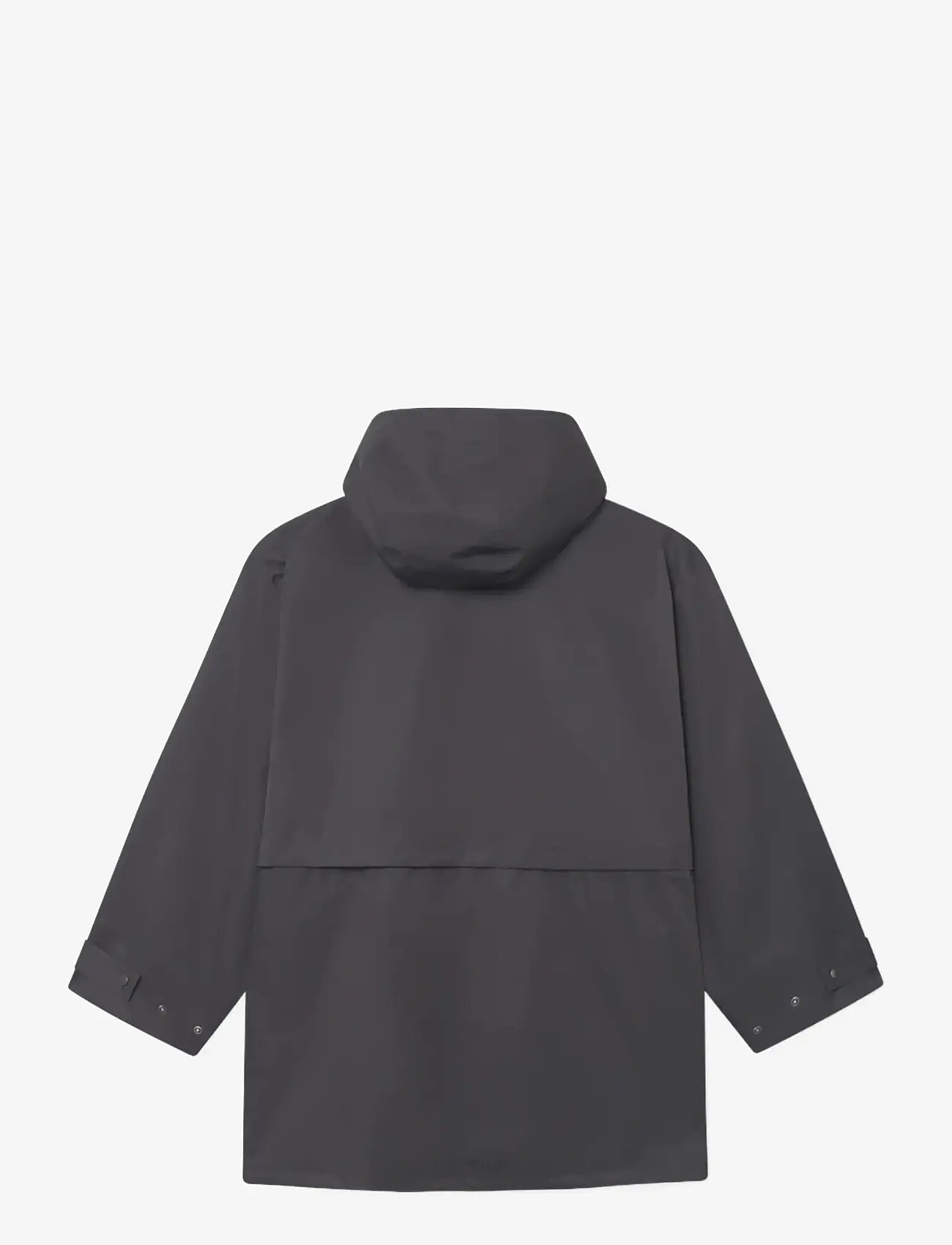 Rethinkit Studios - Rainshell Jacket - rain coats - almost black - 2