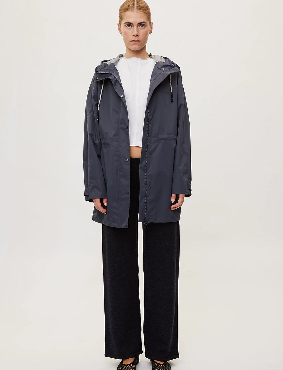 Rethinkit Studios - Rainshell Jacket - overtøj - ink - 0