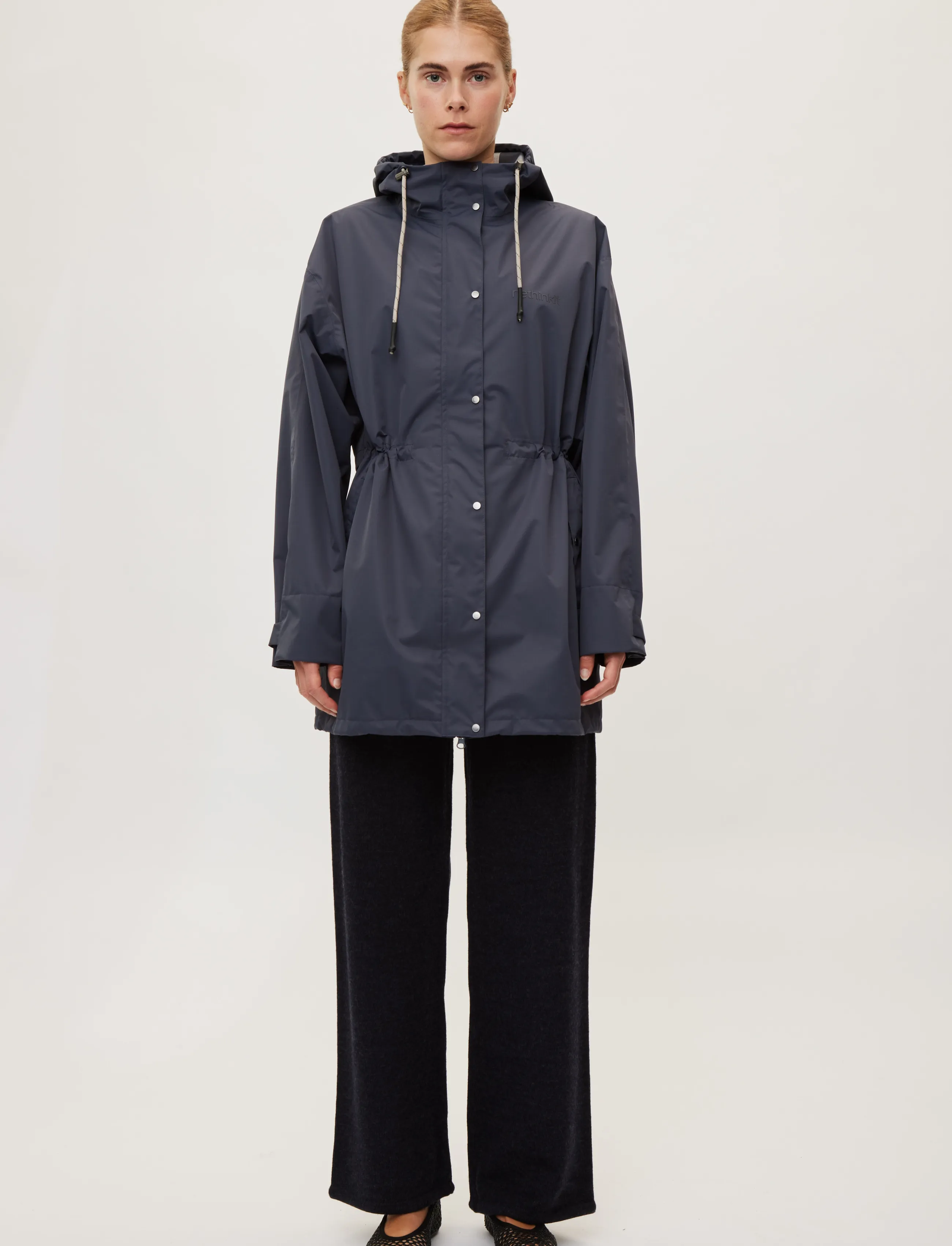 Rethinkit Studios - Rainshell Jacket - overtøj - ink - 3