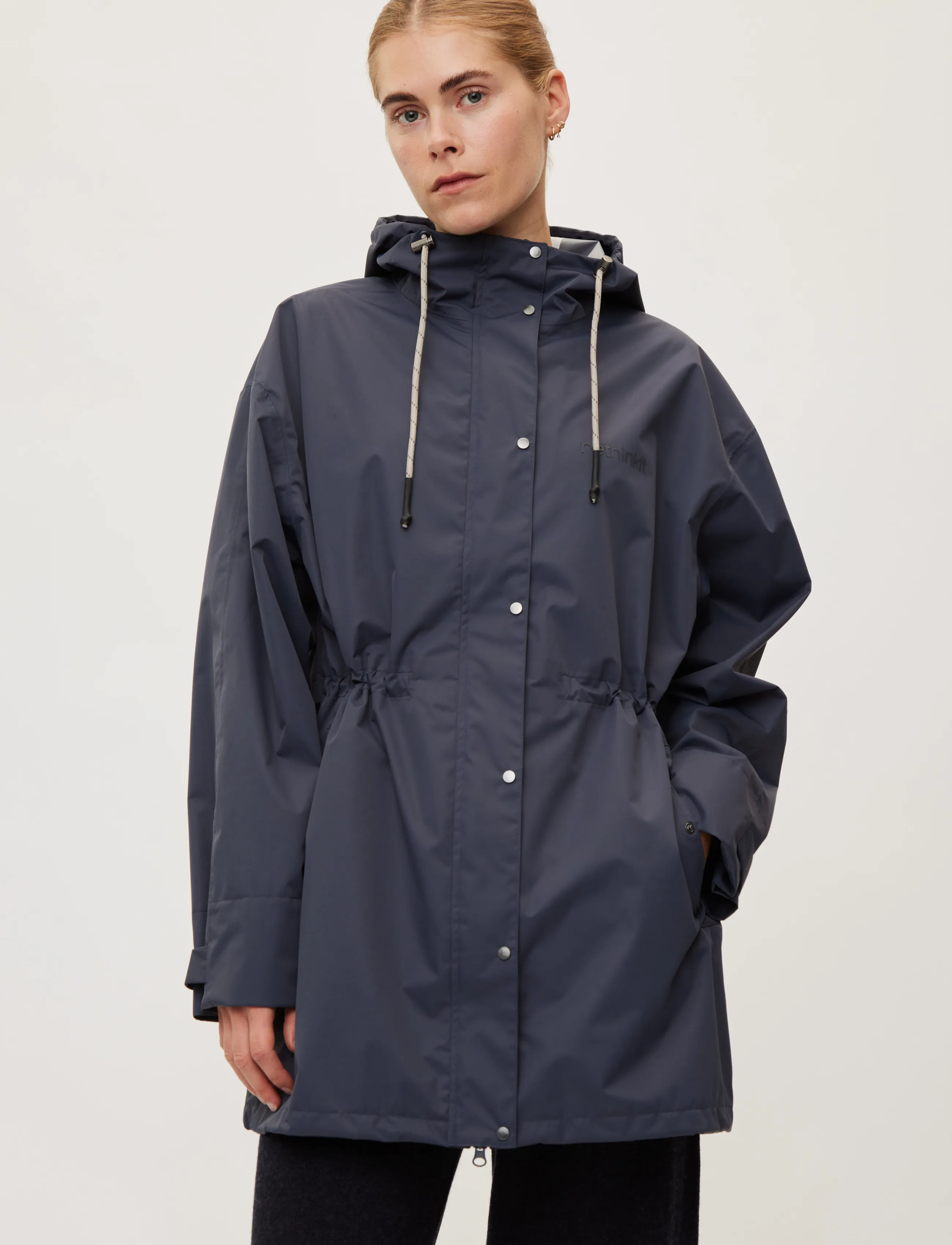 Rethinkit Studios - Rainshell Jacket - overtøj - ink - 4