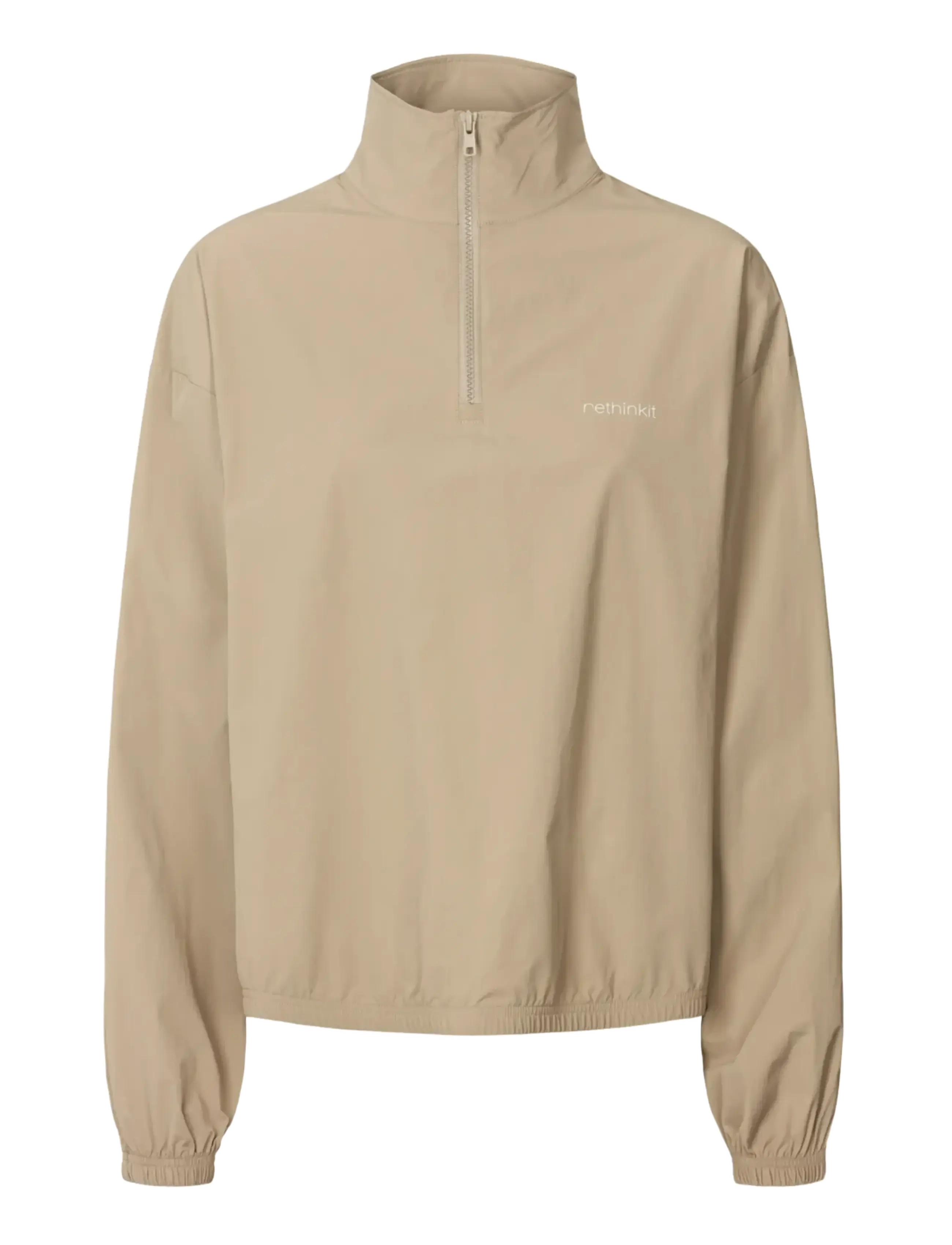 Rethinkit Studios Track Jacket Drift - Riided - GRAVEL / beige
