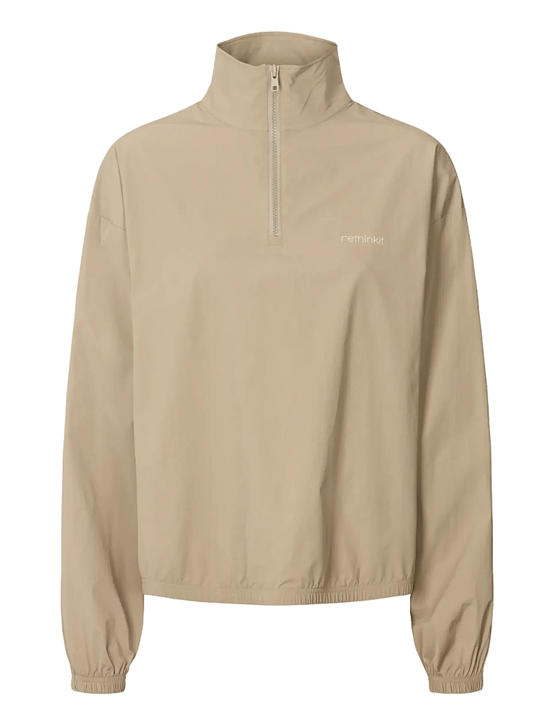 Rethinkit Studios - Track Jacket Drift - freizeitjacken - gravel - 1