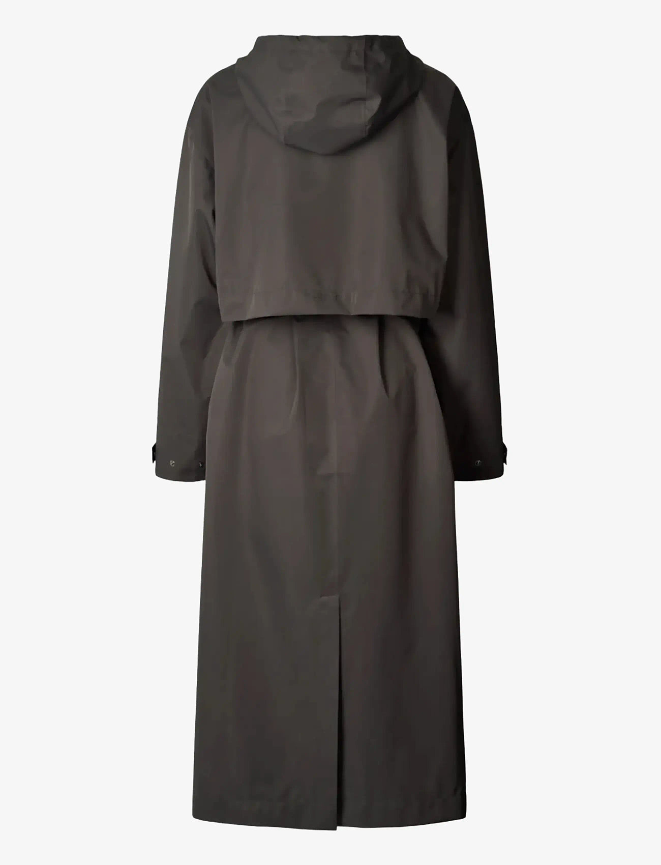 Rethinkit Studios - Rainshell Coat - regnjakker - almost black - 2