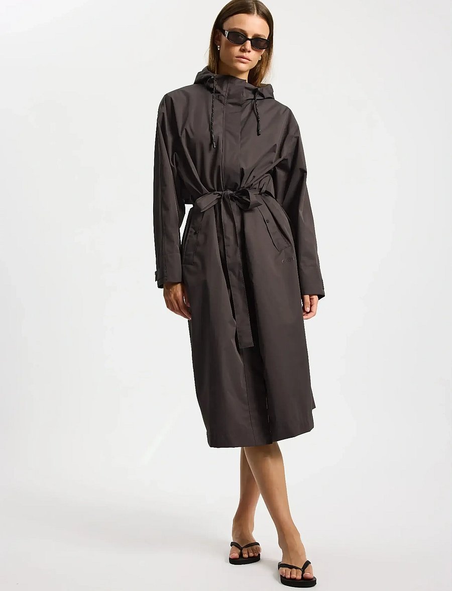 Rethinkit Studios - Rainshell Coat - outdoor - almost black - 0