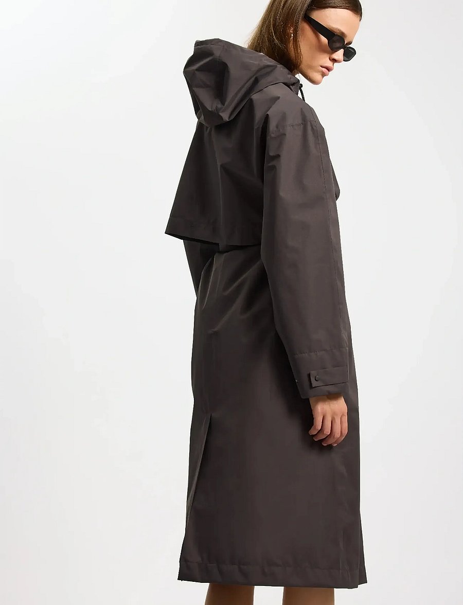 Rethinkit Studios - Rainshell Coat - outdoor - almost black - 3