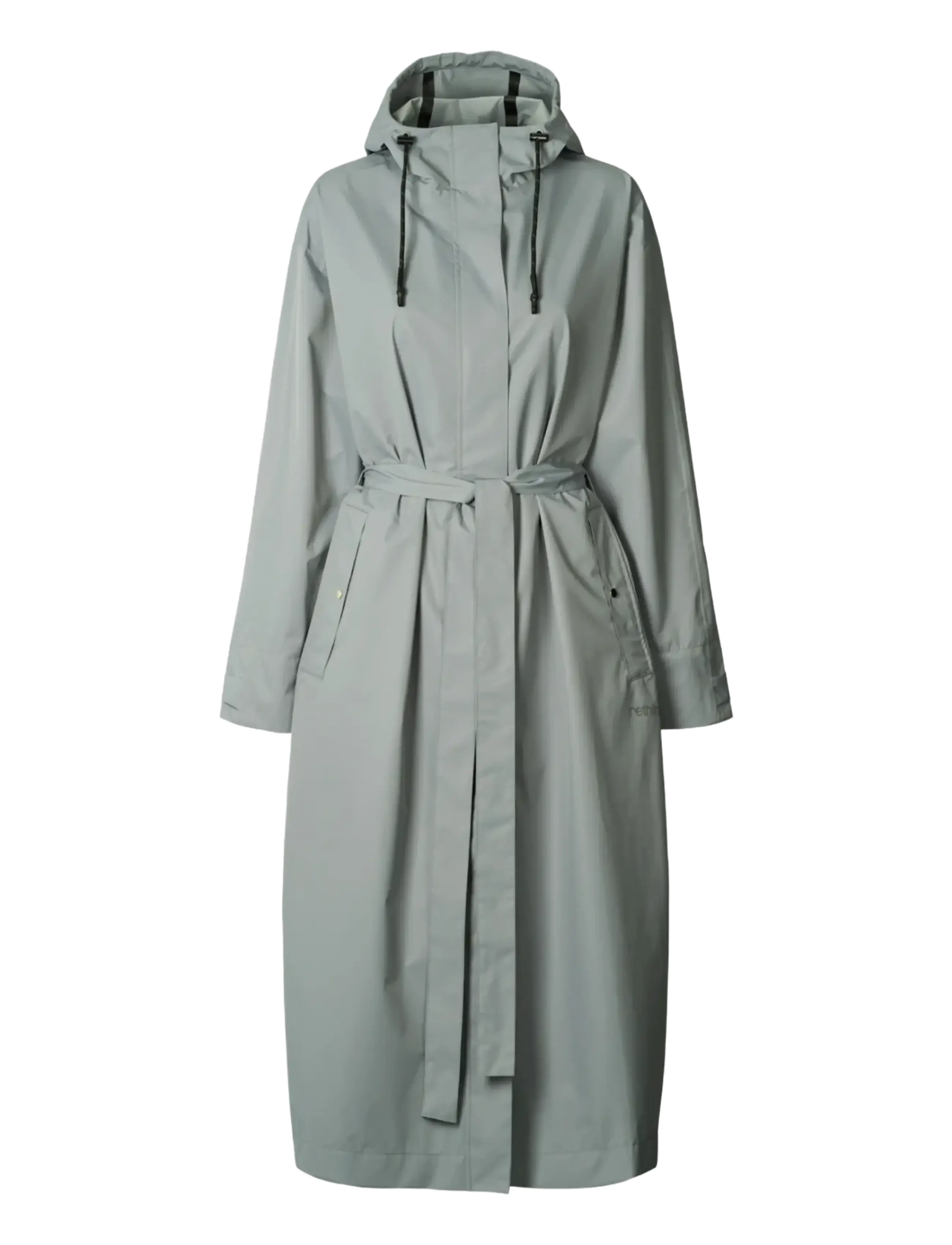 Rethinkit Studios Rainshell Coat - Regenkleding - SKY / grey
