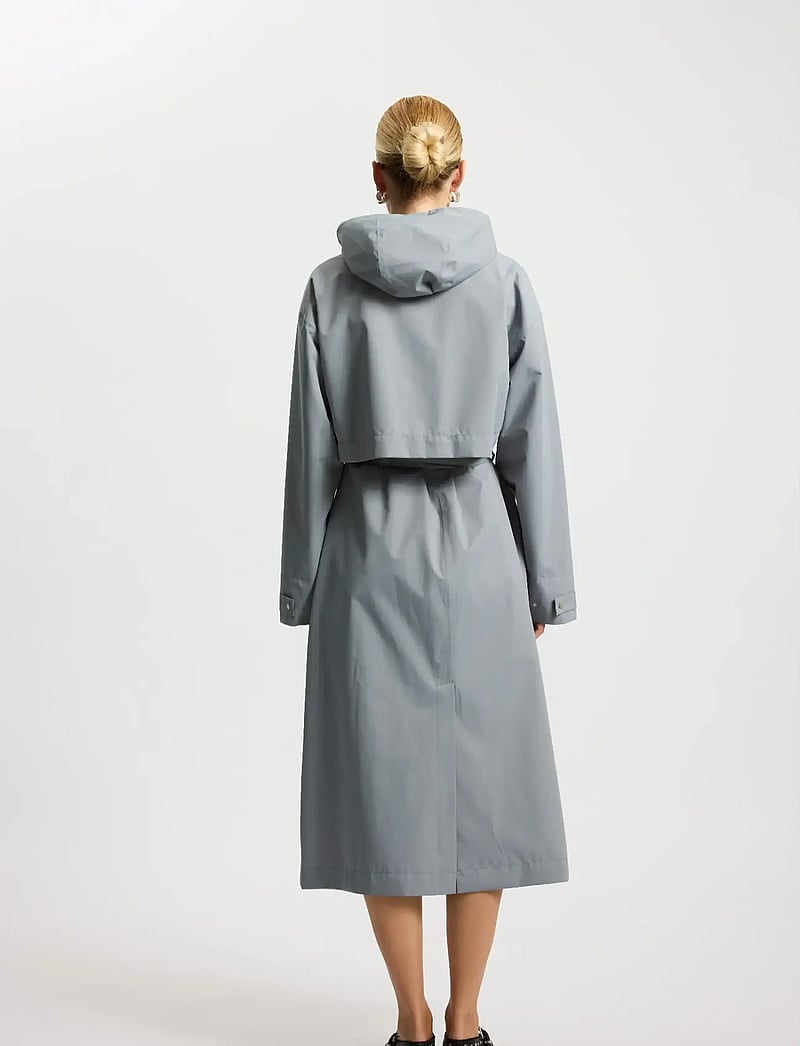 Rethinkit Studios - Rainshell Coat - overtøj - sky - 3