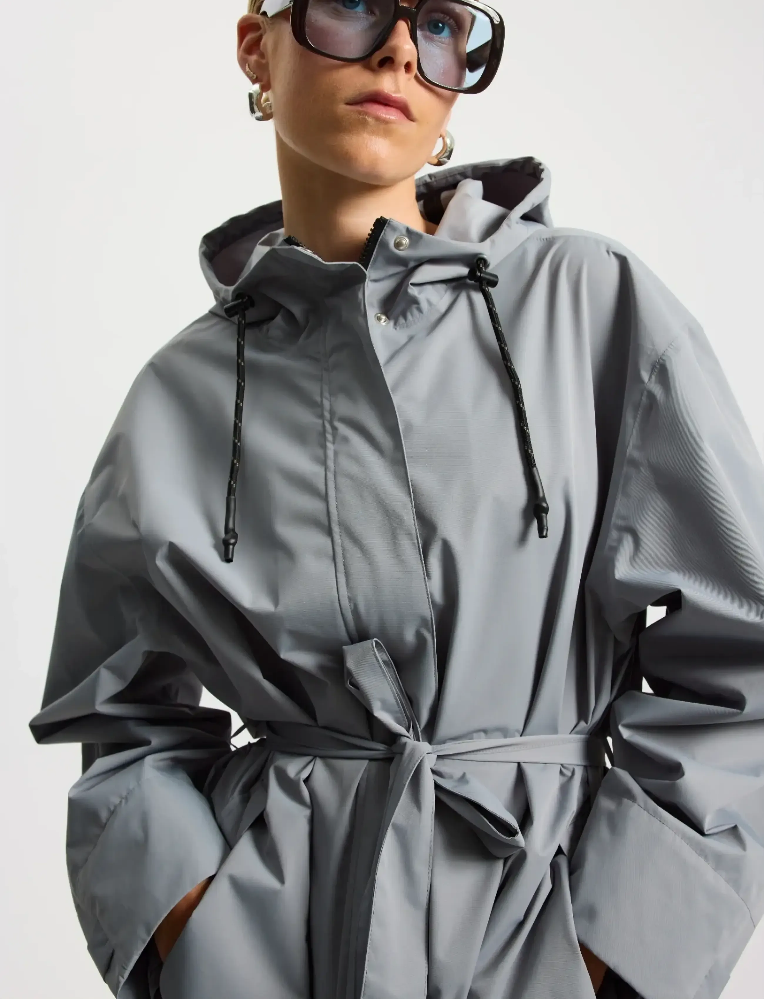 Rethinkit Studios - Rainshell Coat - vihmamantlid - sky - 5