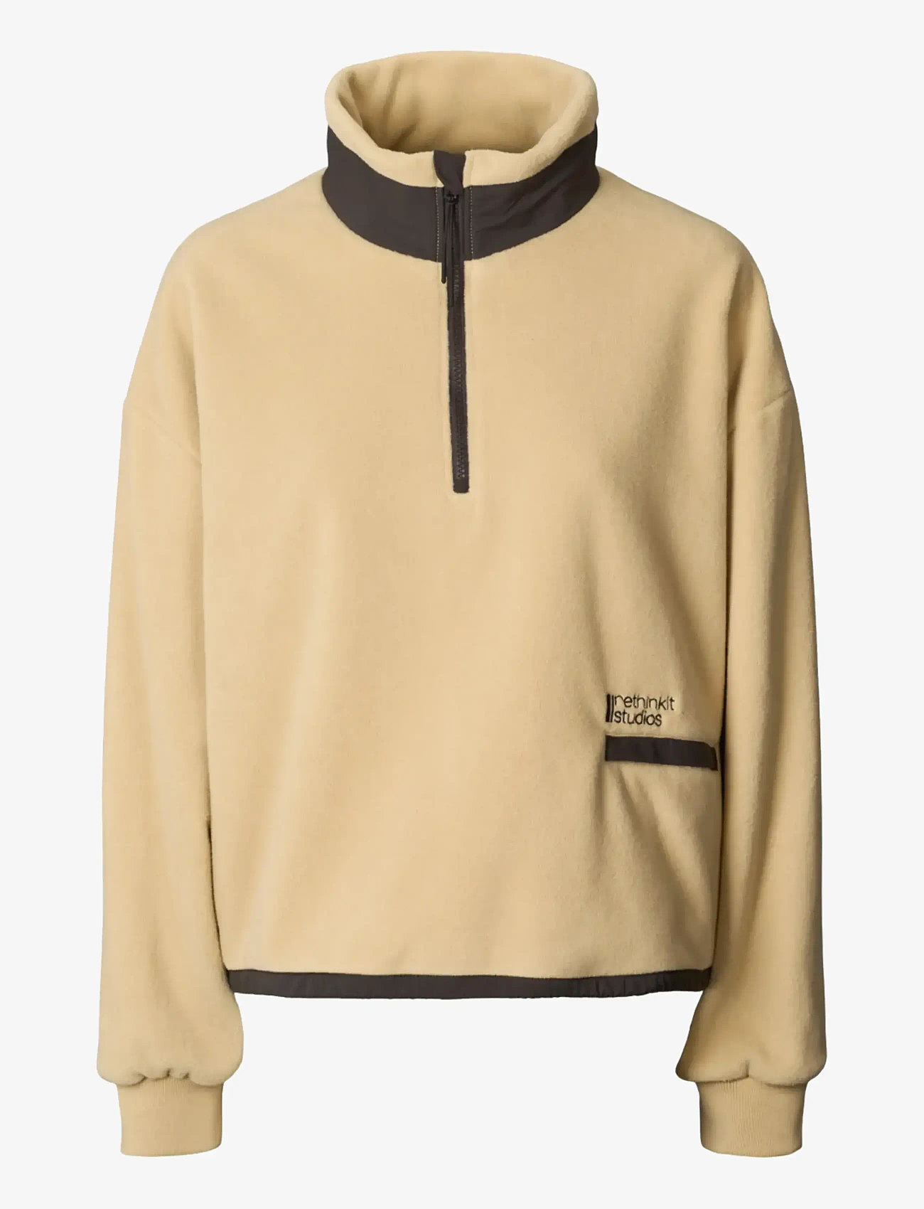 Rethinkit Studios - Fleece Half Zip Terra - fleece & mellanlager - sandshell - 1