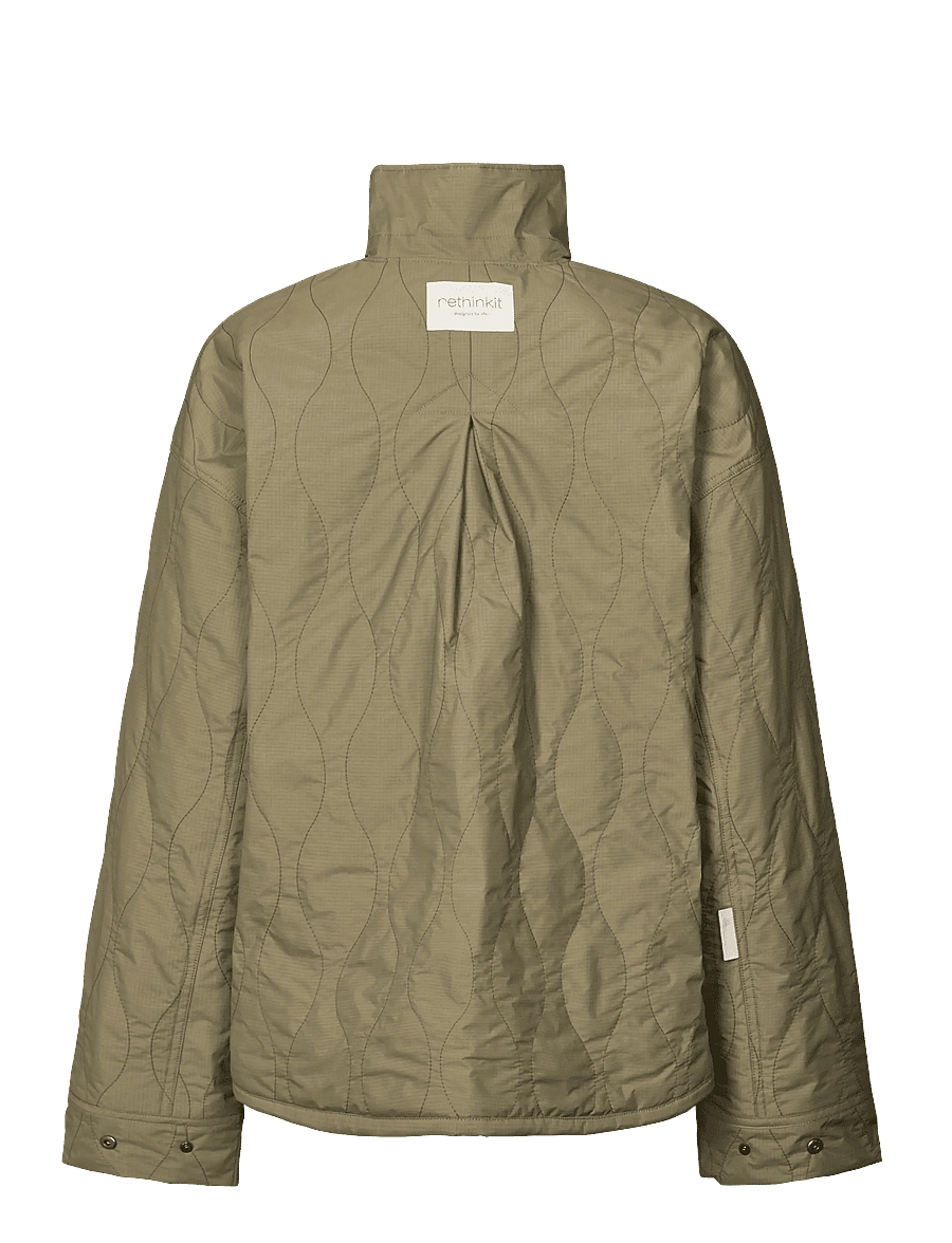 Rethinkit Studios - Quilted Jacket Field - freizeitjacken - dust green - 1