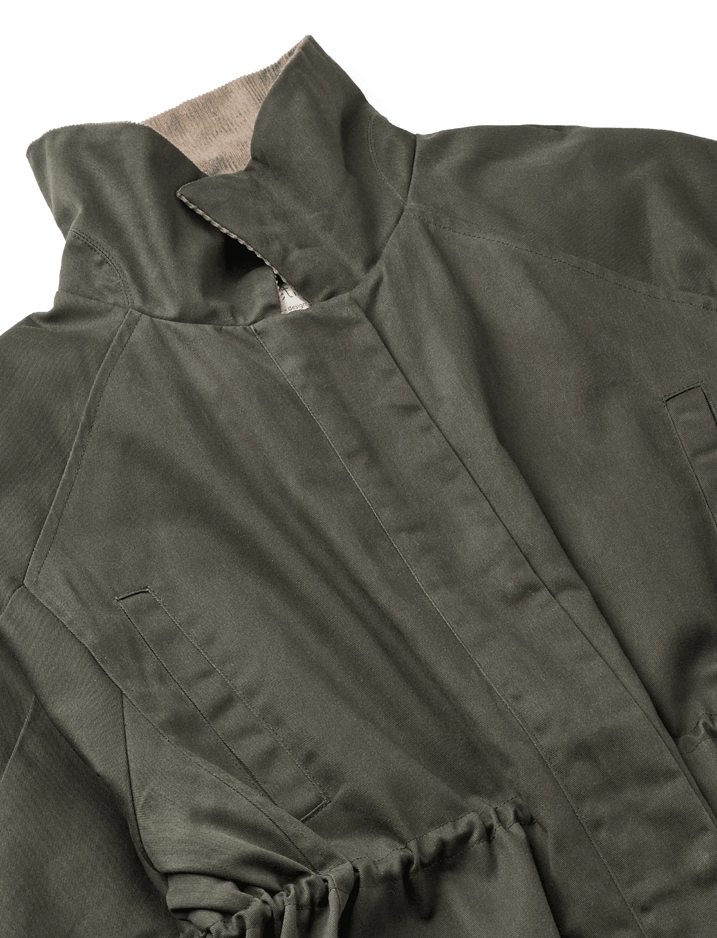 Rethinkit Studios - Waxed Coat Cloudy - dark soil - 2