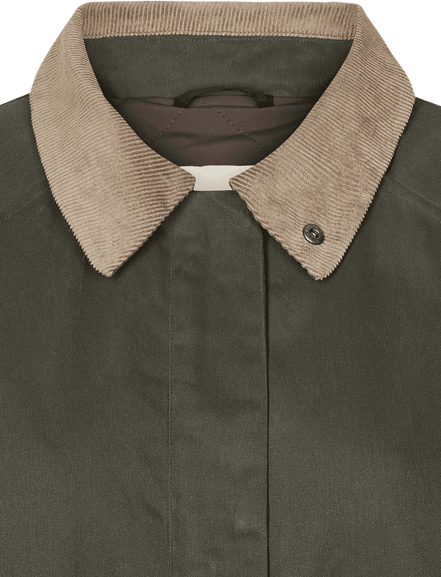 Rethinkit Studios - Waxed Coat Cloudy - dark soil - 3