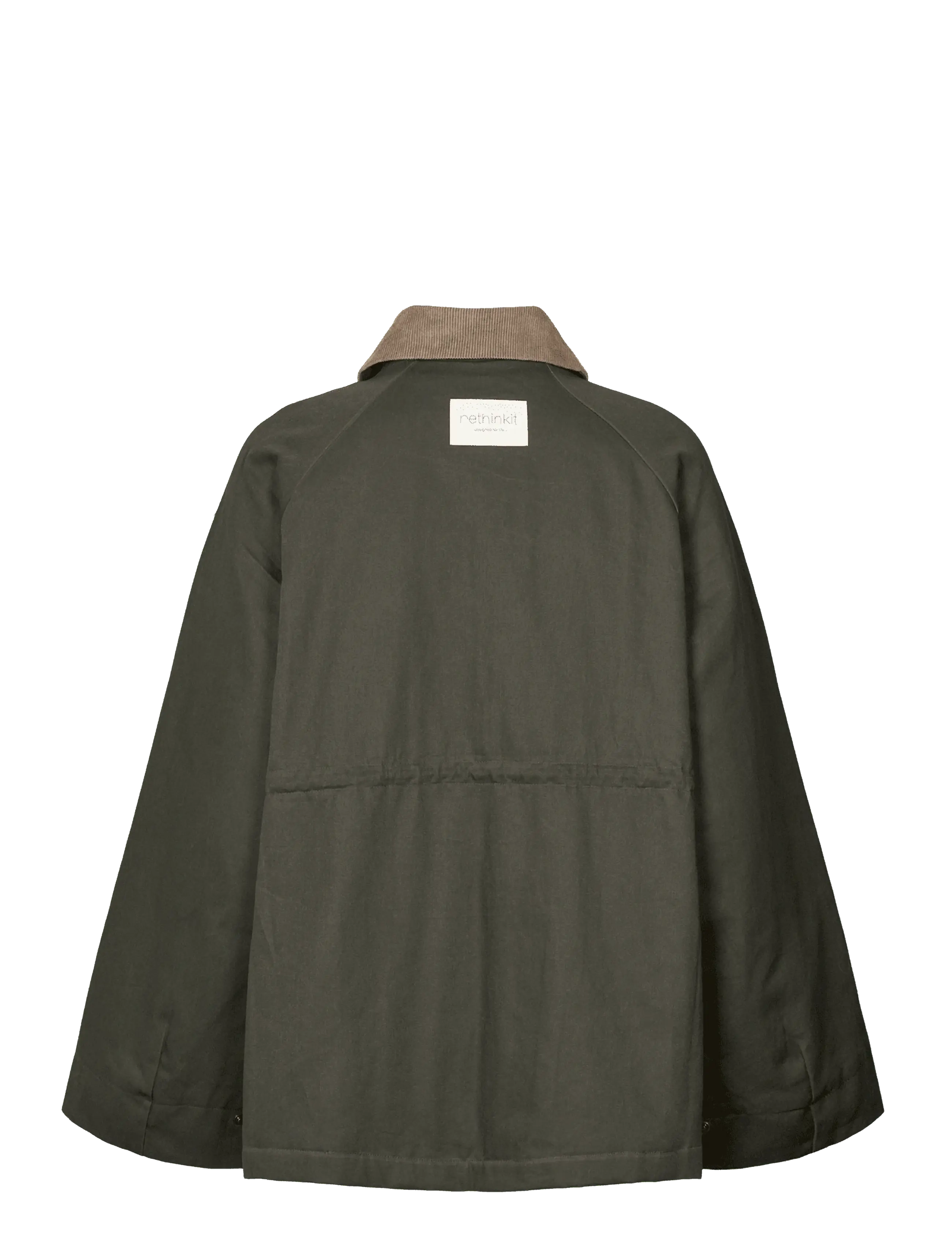 Rethinkit Studios - Waxed Jacket Cloudy - dark soil - 1