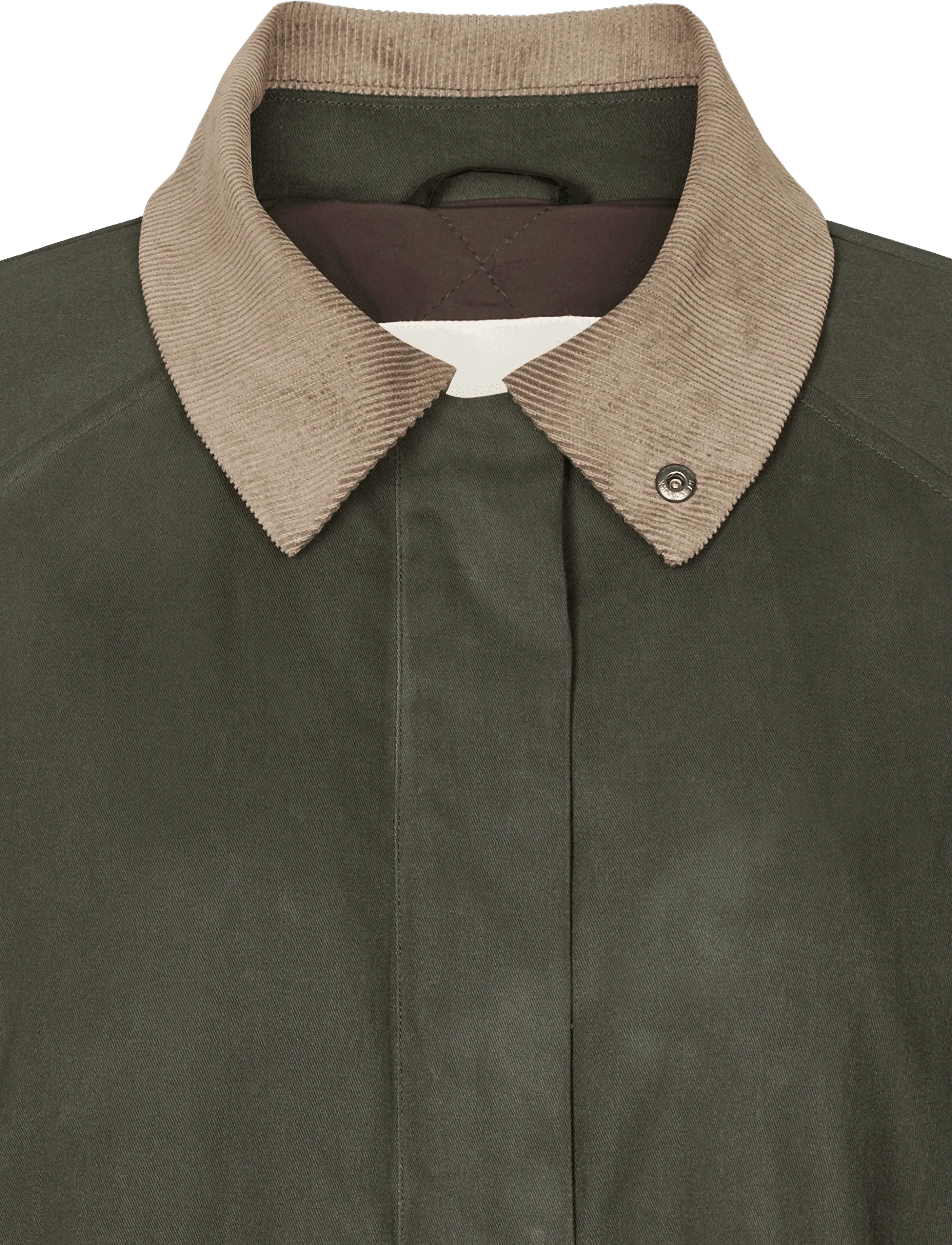 Rethinkit Studios - Waxed Jacket Cloudy - dark soil - 2
