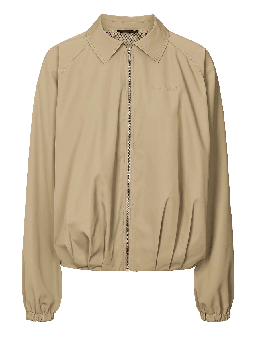 Rethinkit Studios - Track Jacket Billow - freizeitjacken - beige taupe - 1