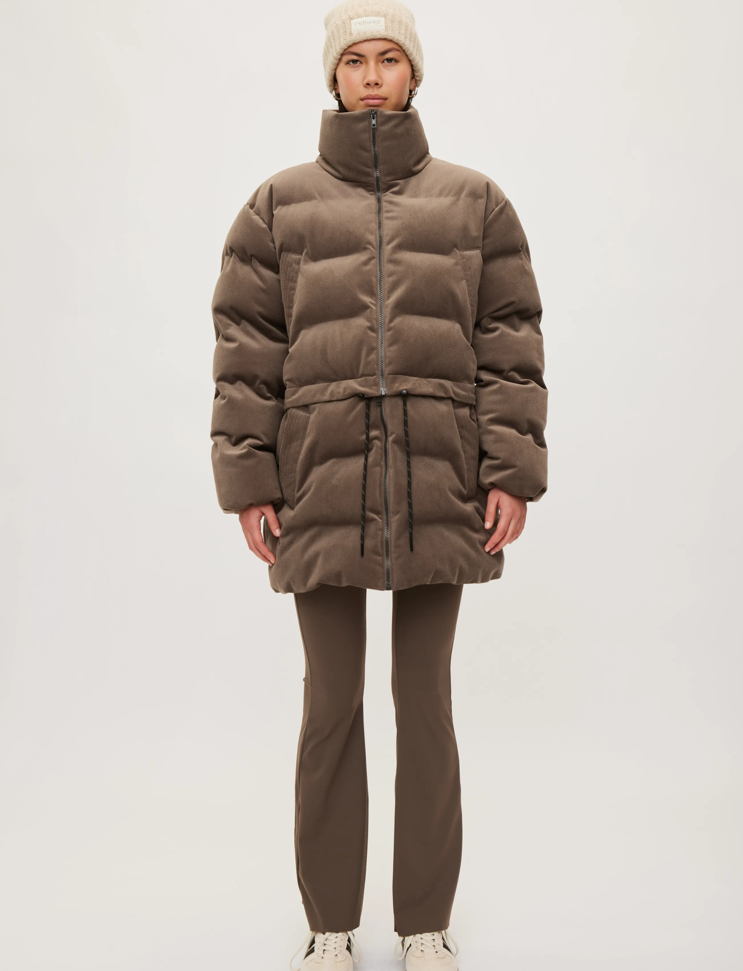 Rethinkit Studios Jacket Puffer Hybrid Cord dunjackor & kappor dam – bild 2