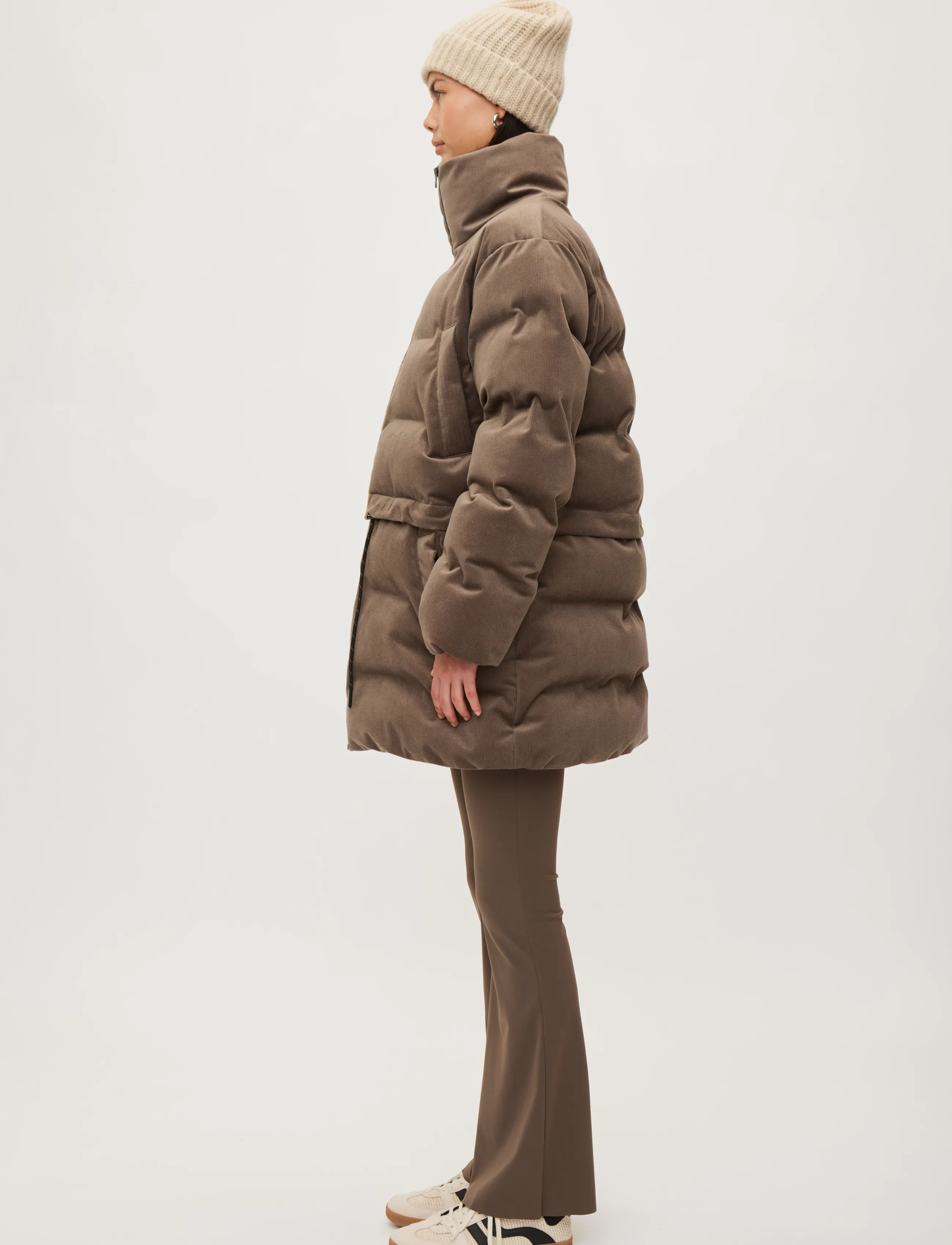 Rethinkit Studios Jacket Puffer Hybrid Cord dunjackor & kappor dam – bild 4