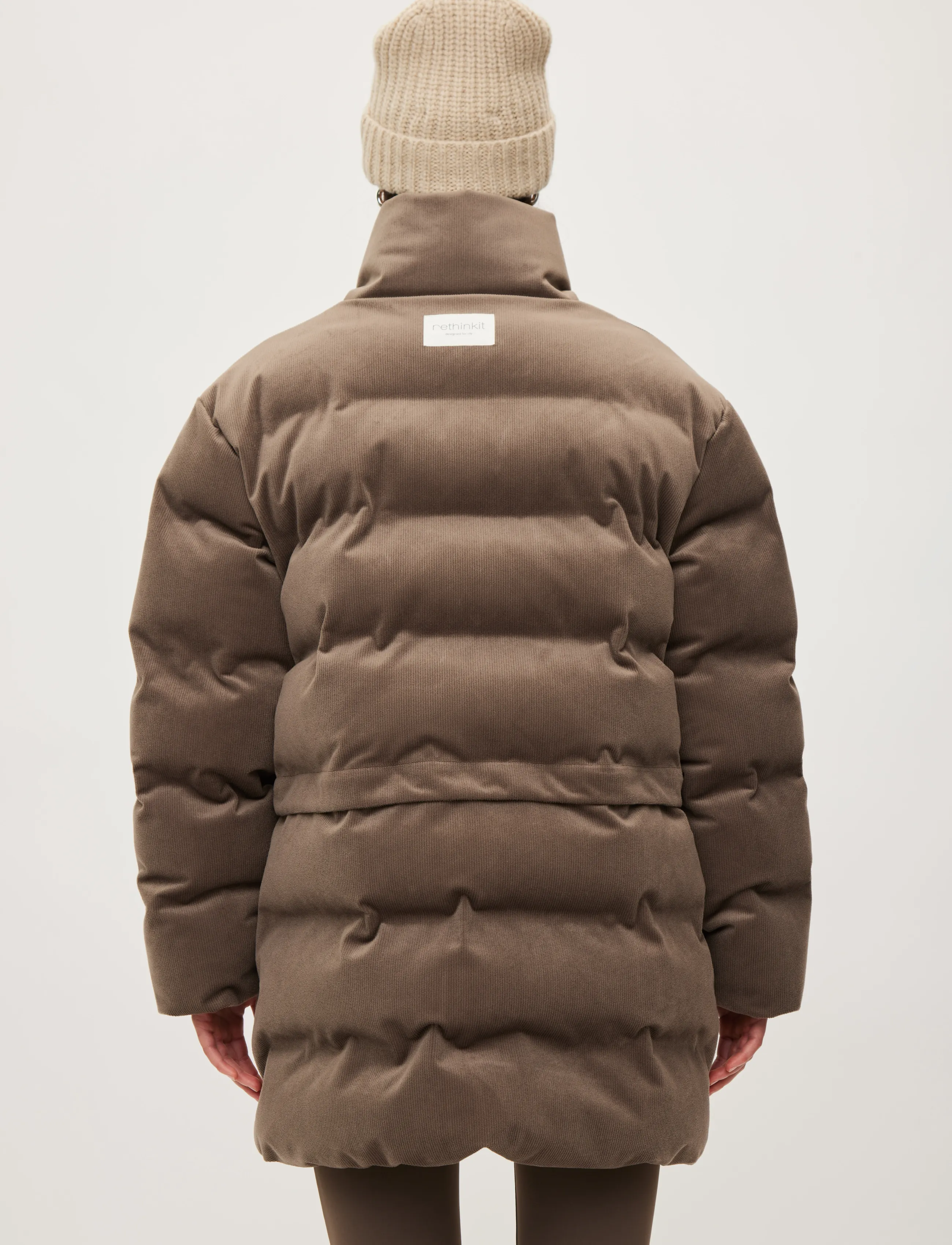 Rethinkit Studios Jacket Puffer Hybrid Cord dunjackor & kappor dam – bild 6
