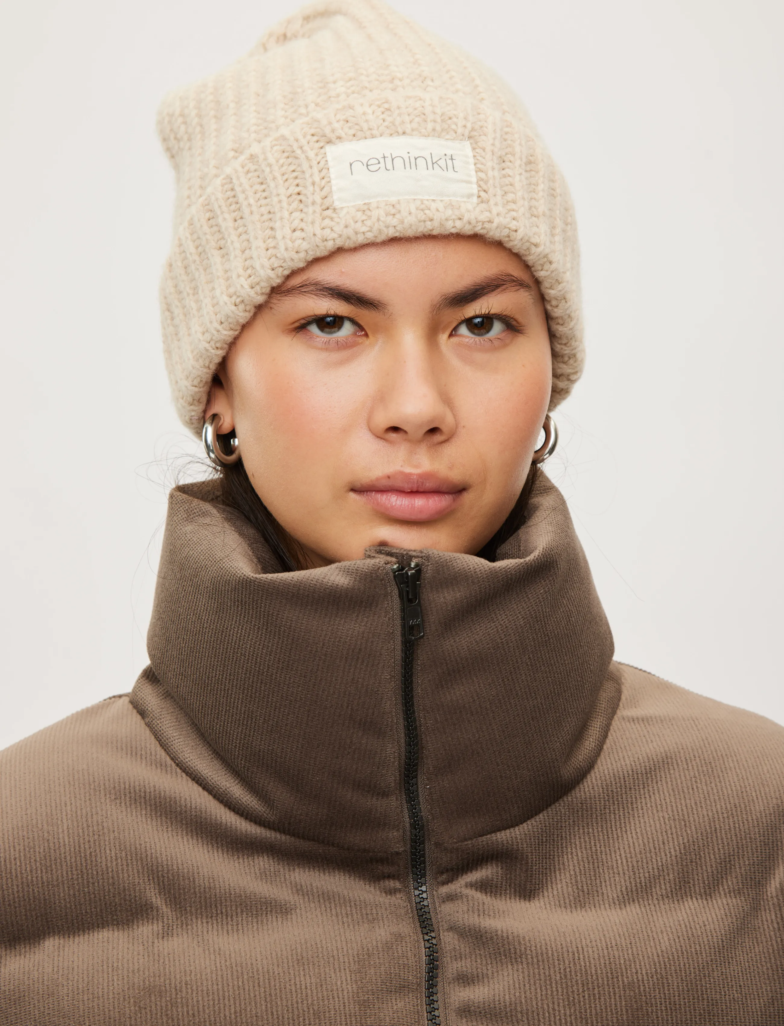 Rethinkit Studios Jacket Puffer Hybrid Cord dunjackor & kappor dam – bild 10