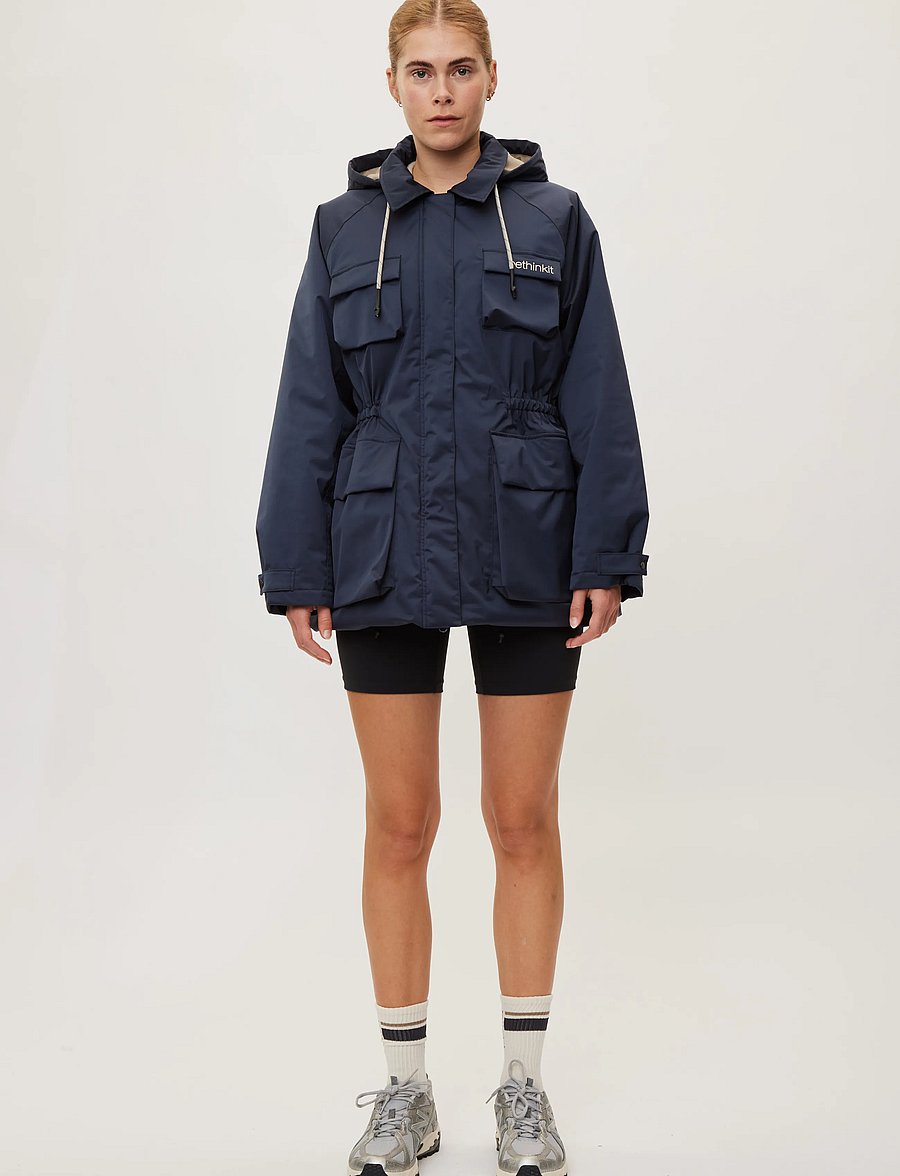 Rethinkit Studios - Jacket padded Shelter - jacken - blue midnight - 0