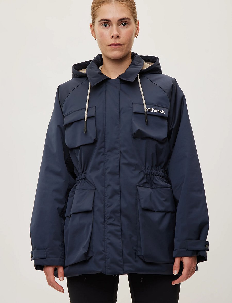 Rethinkit Studios - Jacket padded Shelter - jacken - blue midnight - 3
