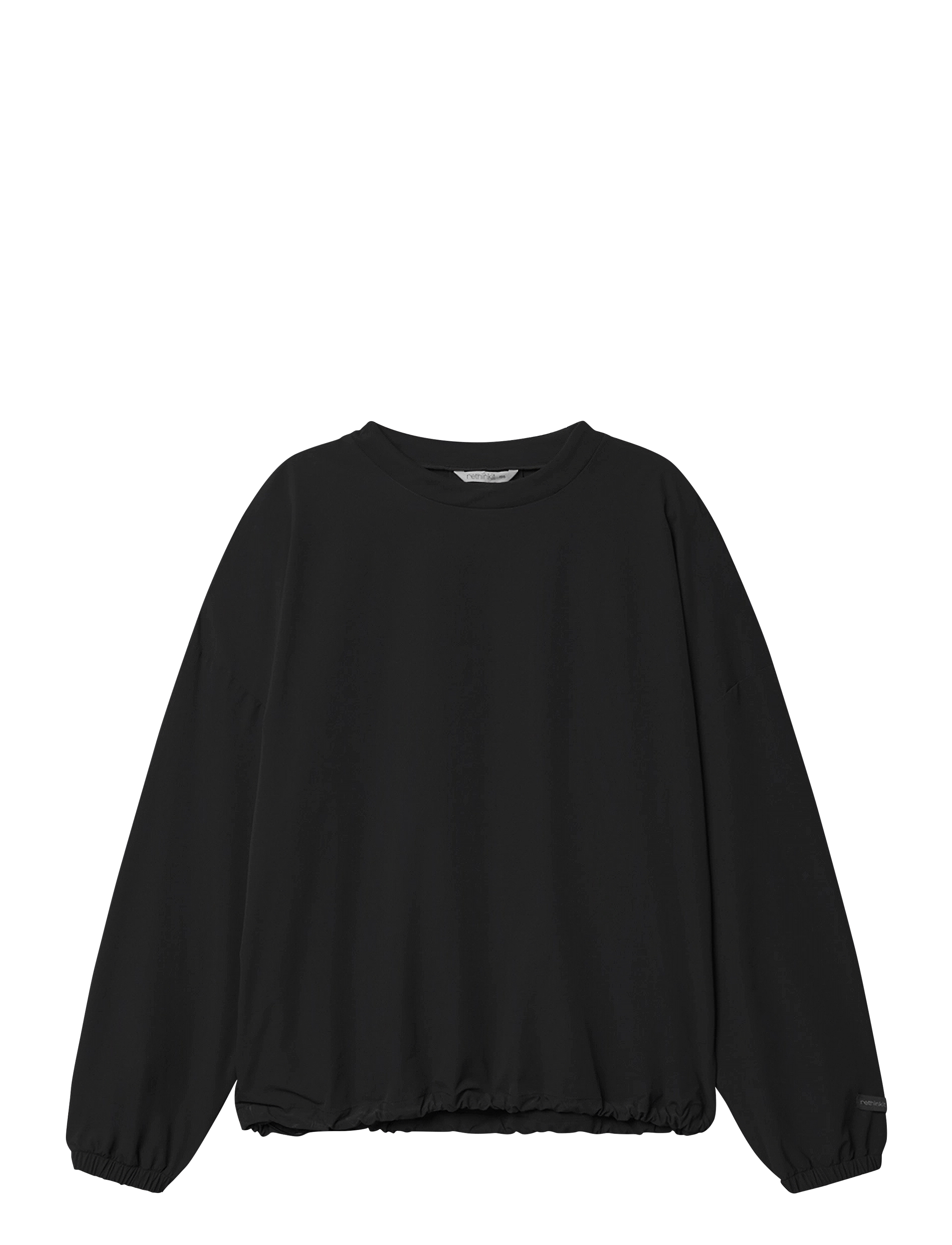 RETHINKIT STUDIOS Soft Woven Track Pullover Stroll Schwarz - L/XL - Damen
