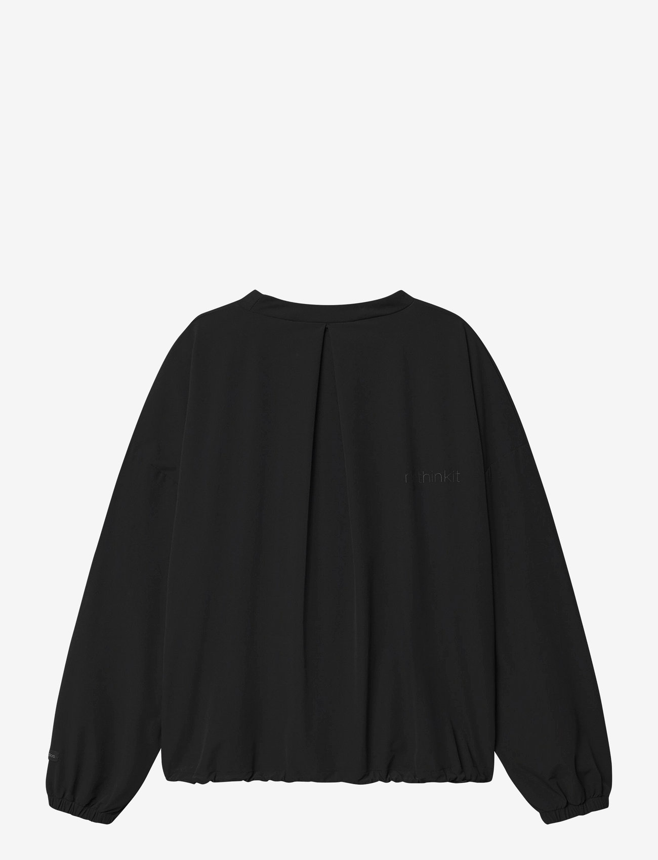 Rethinkit Studios - Soft Woven Track Pullover Stroll - sweatshirts - black - 2