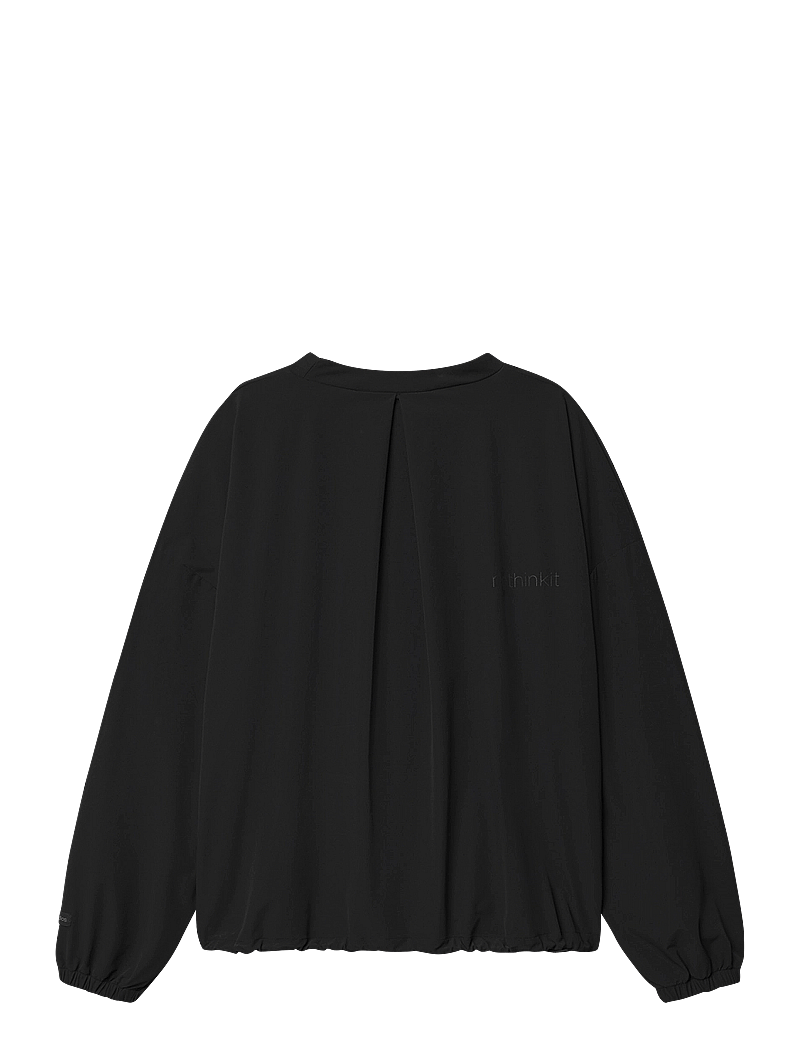 Rethinkit Studios - Soft Woven Track Pullover Stroll - dressipluusid - black - 2