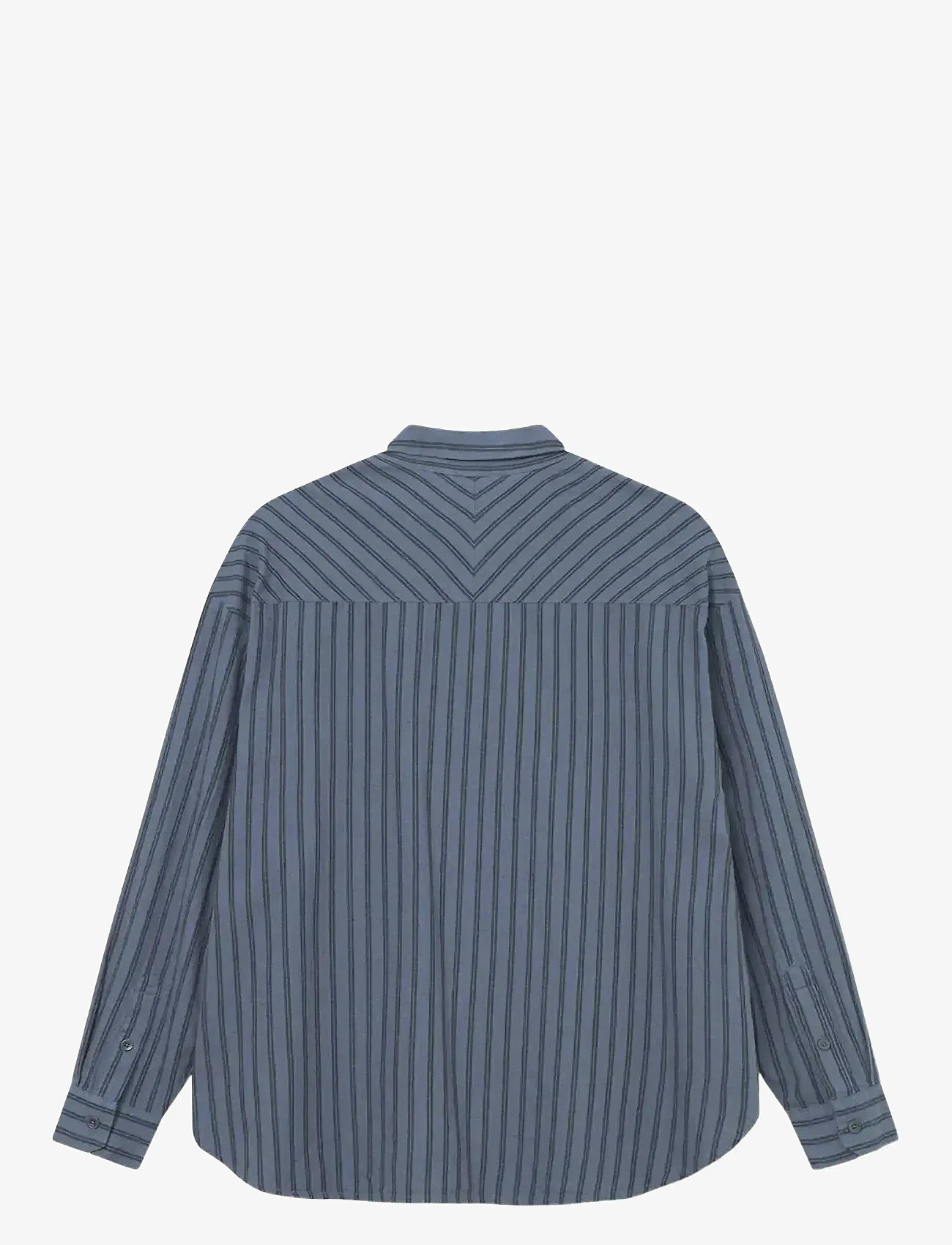 Rethinkit Studios - Striped Shirt PJ - krekli - blue toned stripe - 2