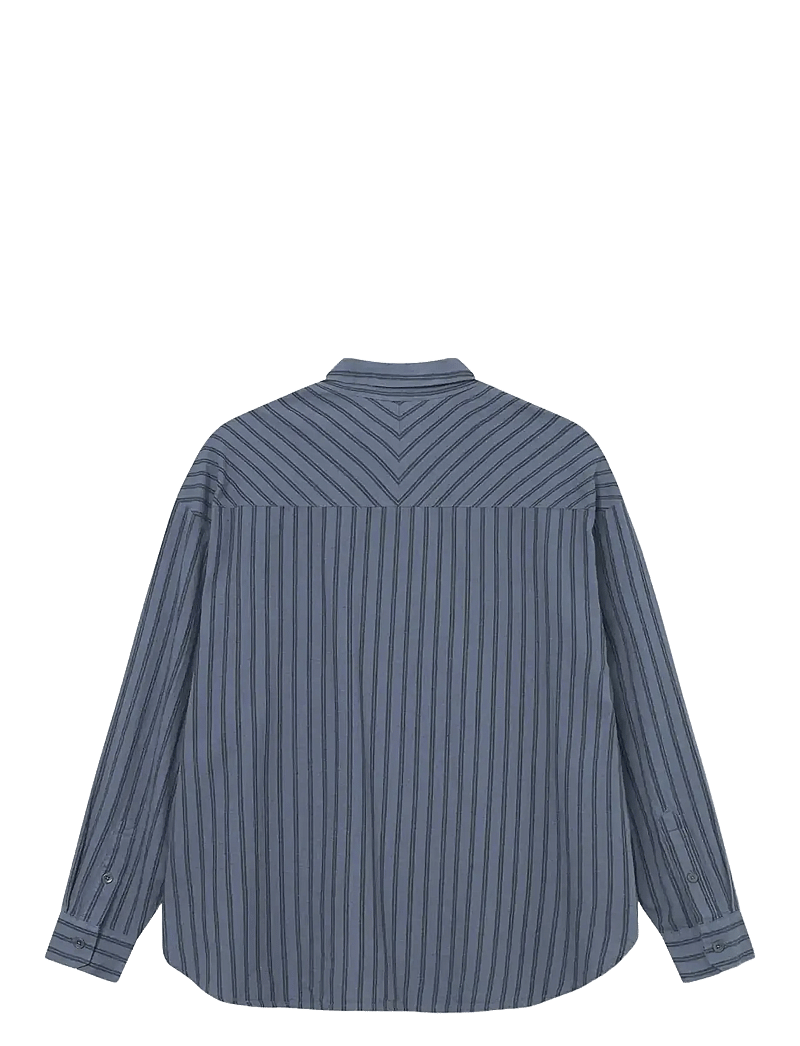 Rethinkit Studios - Striped Shirt PJ - krekli - blue toned stripe - 2