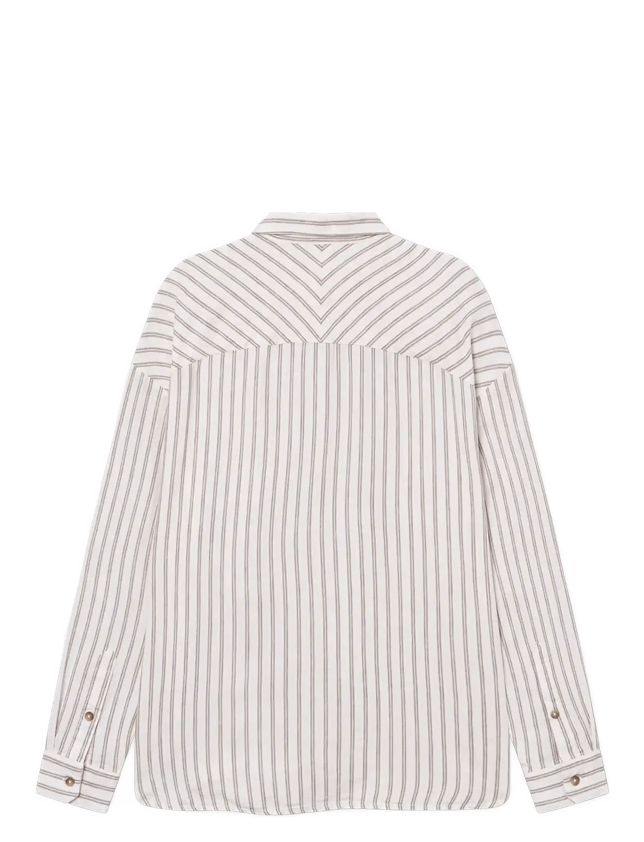 Rethinkit Studios - Striped Shirt PJ - topy sportowe - warm grey stripe - 1