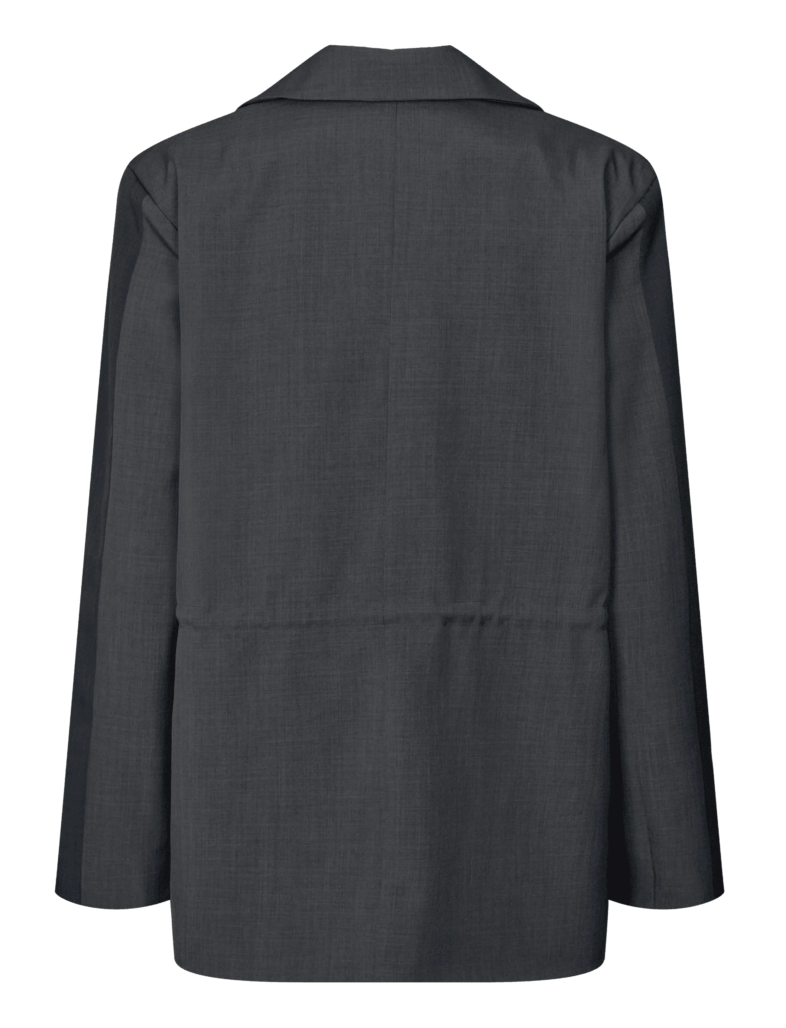 Rethinkit Studios - The Sporty Suit Blazer - casual jackets - dark melange grey - 2