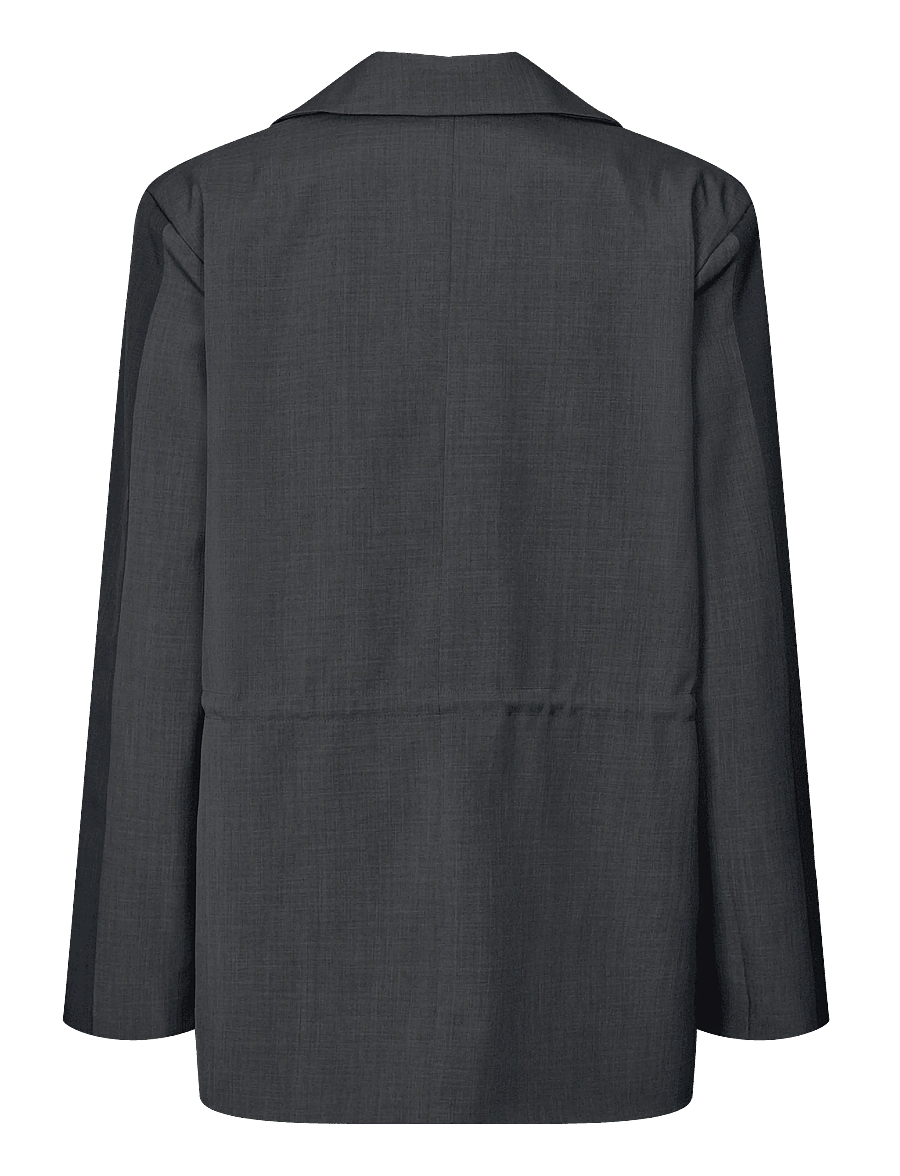 Rethinkit Studios - The Sporty Suit Blazer - freizeitjacken - dark melange grey - 2