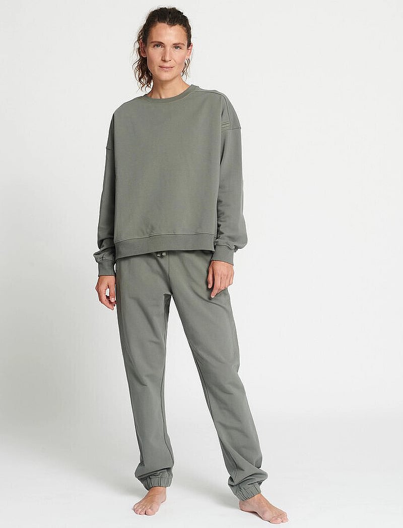 Rethinkit Studios - Ibina Easy Sweatpants - träningsbyxor - gray pine - 5