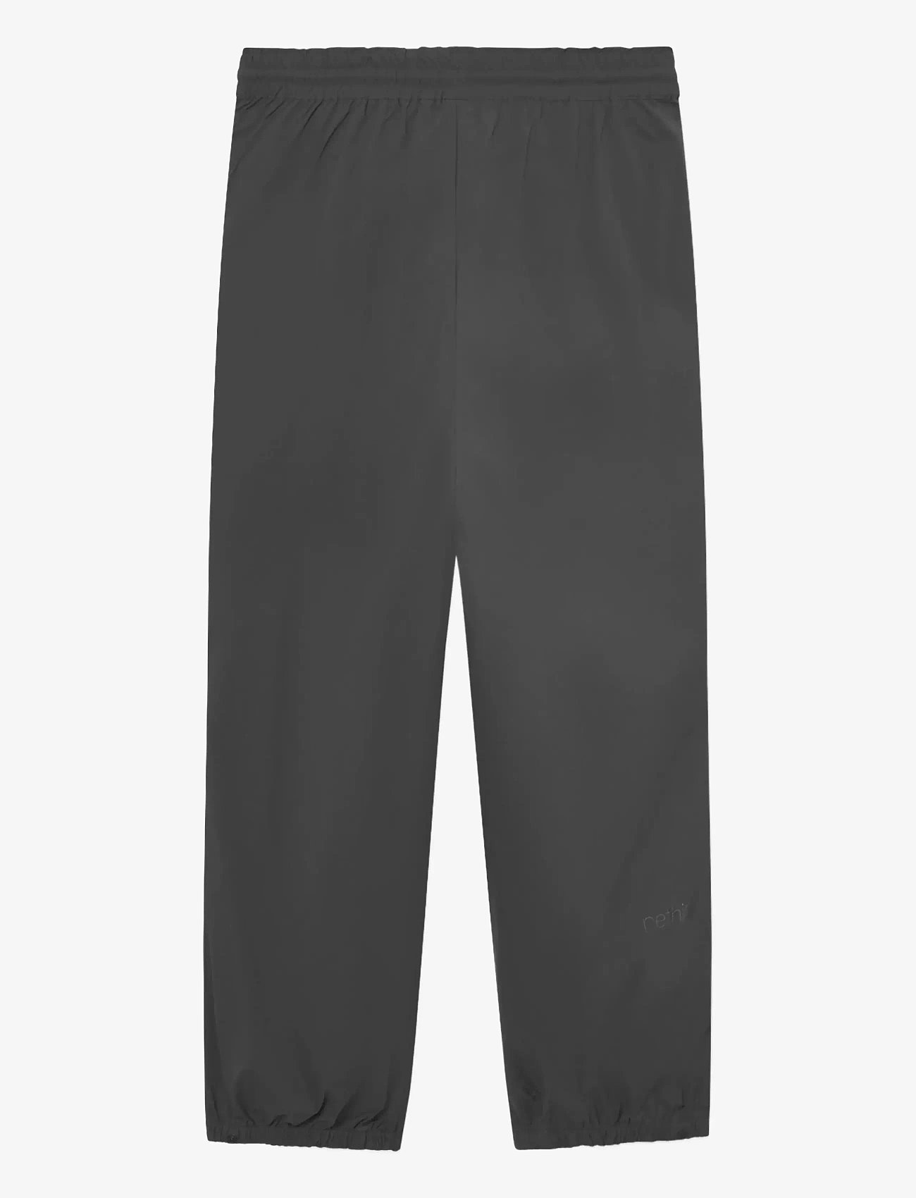 Rethinkit Studios - Track Loose Pants Palma - trainingshosen - almost black - 2