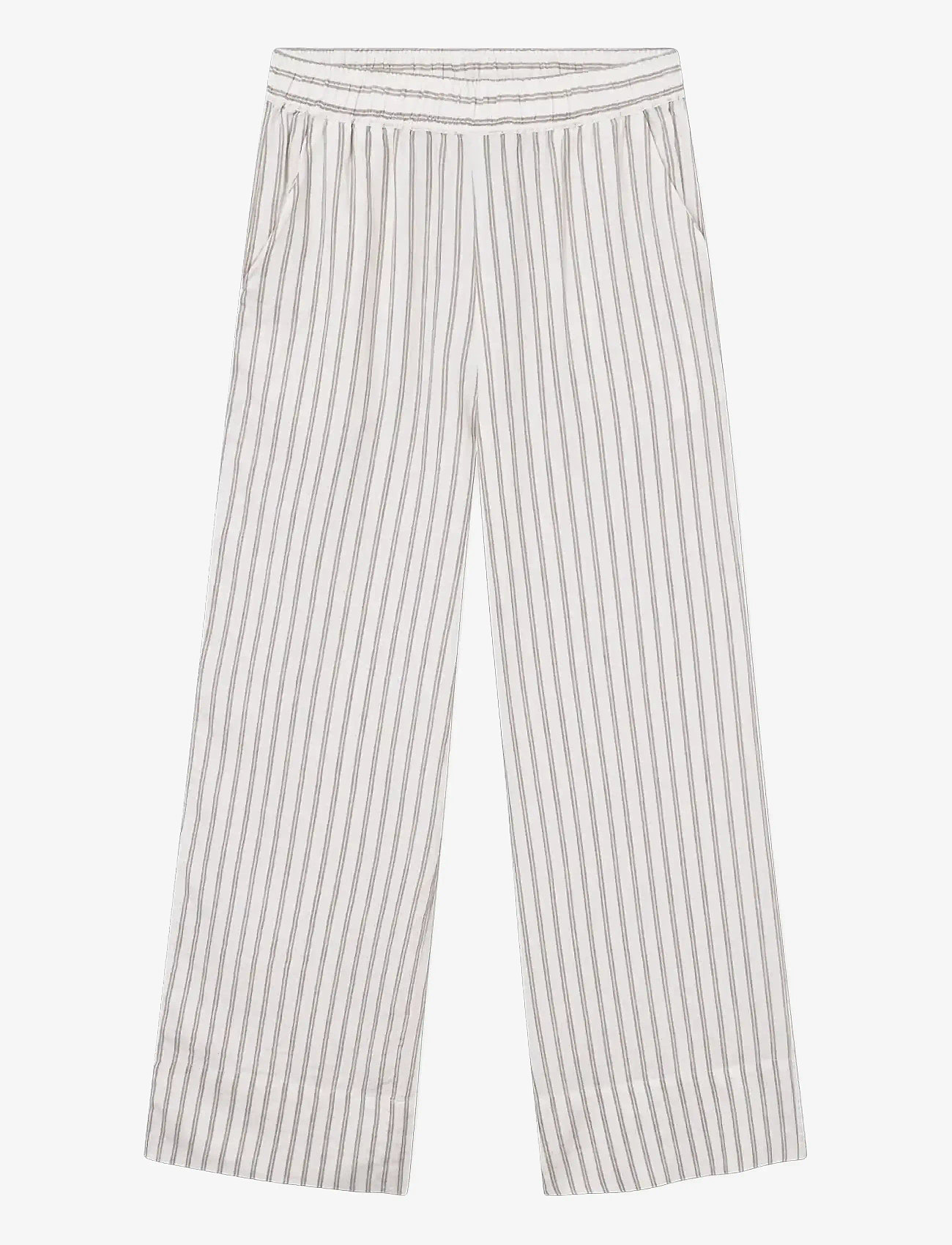 Rethinkit Studios - Striped pants PJ - casual trousers - warm grey stripe - 0