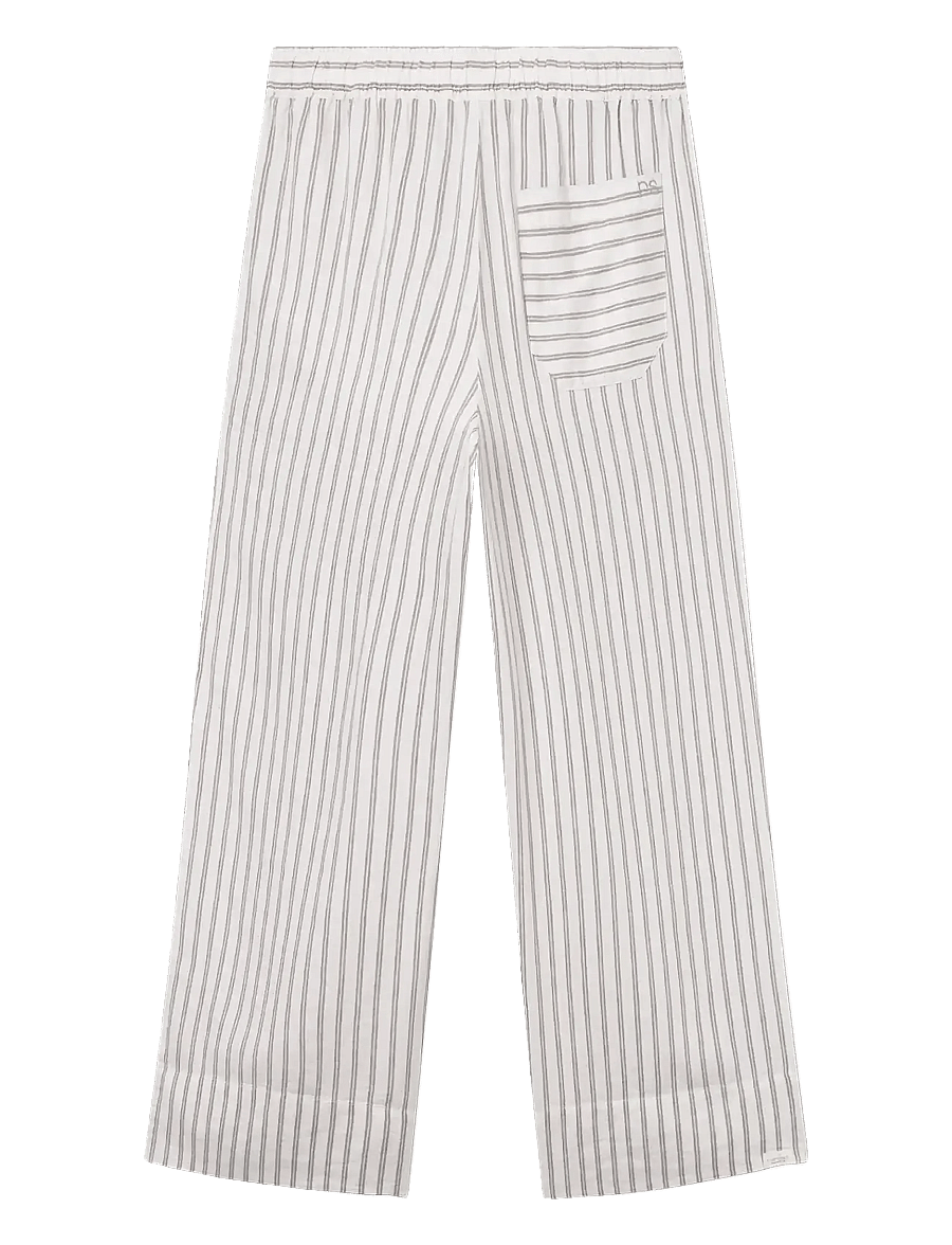 Rethinkit Studios - Striped pants PJ - casual - warm grey stripe - 1