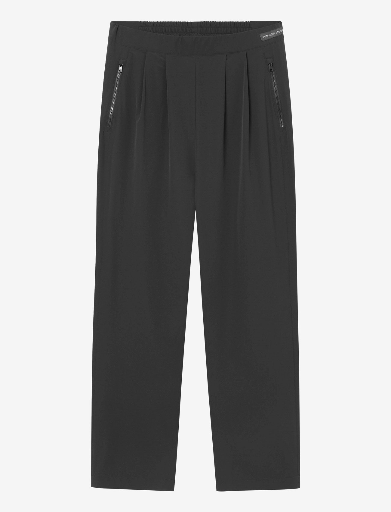Rethinkit Studios - Soft Woven Track Pants Stroll - casual - black - 1