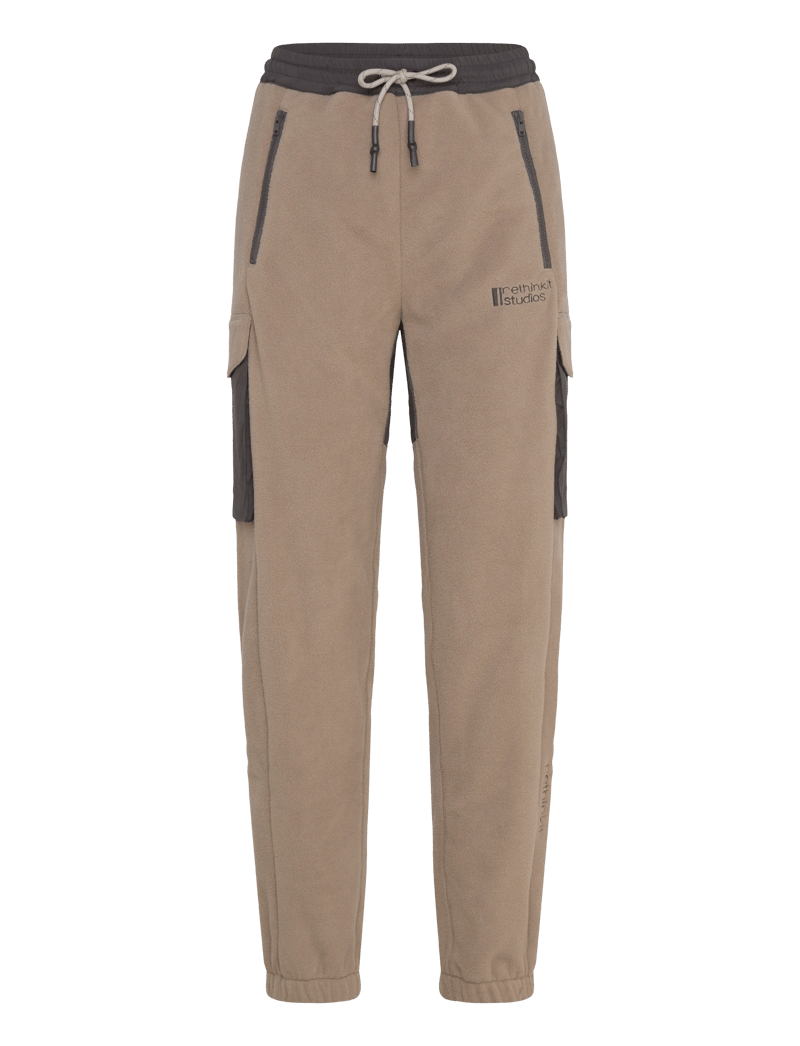 Rethinkit Studios - Polar Fleece Pants Campfire, Regular - trainingshosen - multi brown - 1