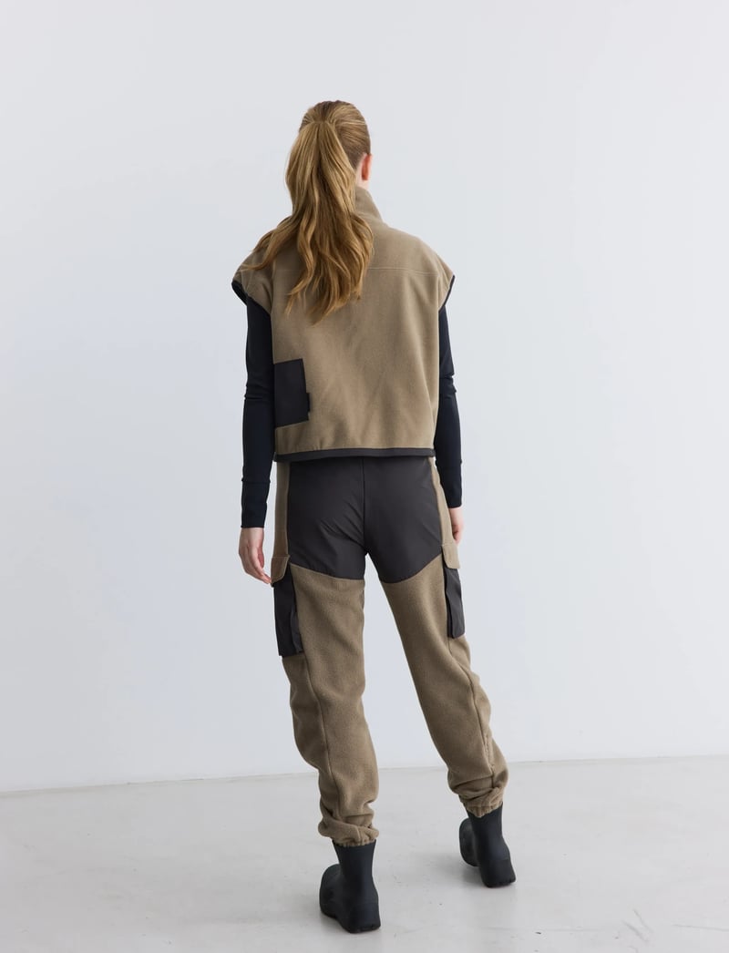 Rethinkit Studios - Polar Fleece Pants Campfire, Regular - trainingshosen - multi brown - 4