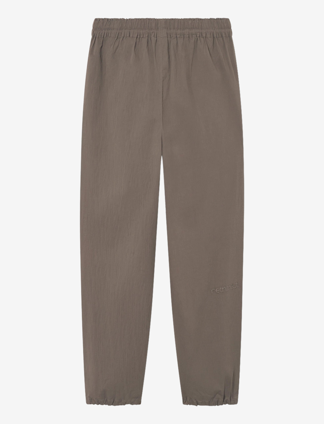 Rethinkit Studios - Trousers Wood - vabaajapüksid - crocodile brown - 2