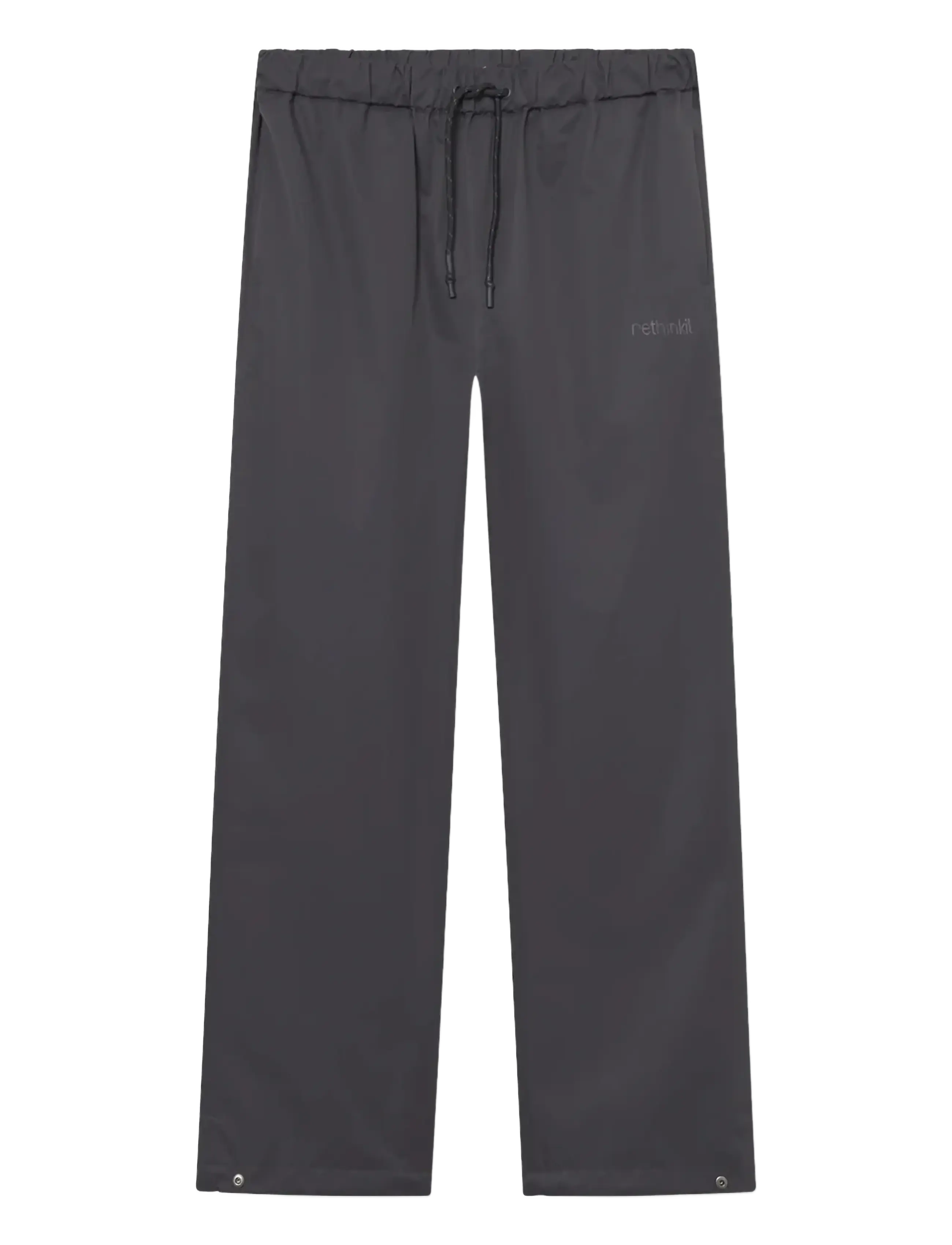 Rethinkit Studios Rainshell Trousers - Regnkläder - ALMOST BLACK / black
