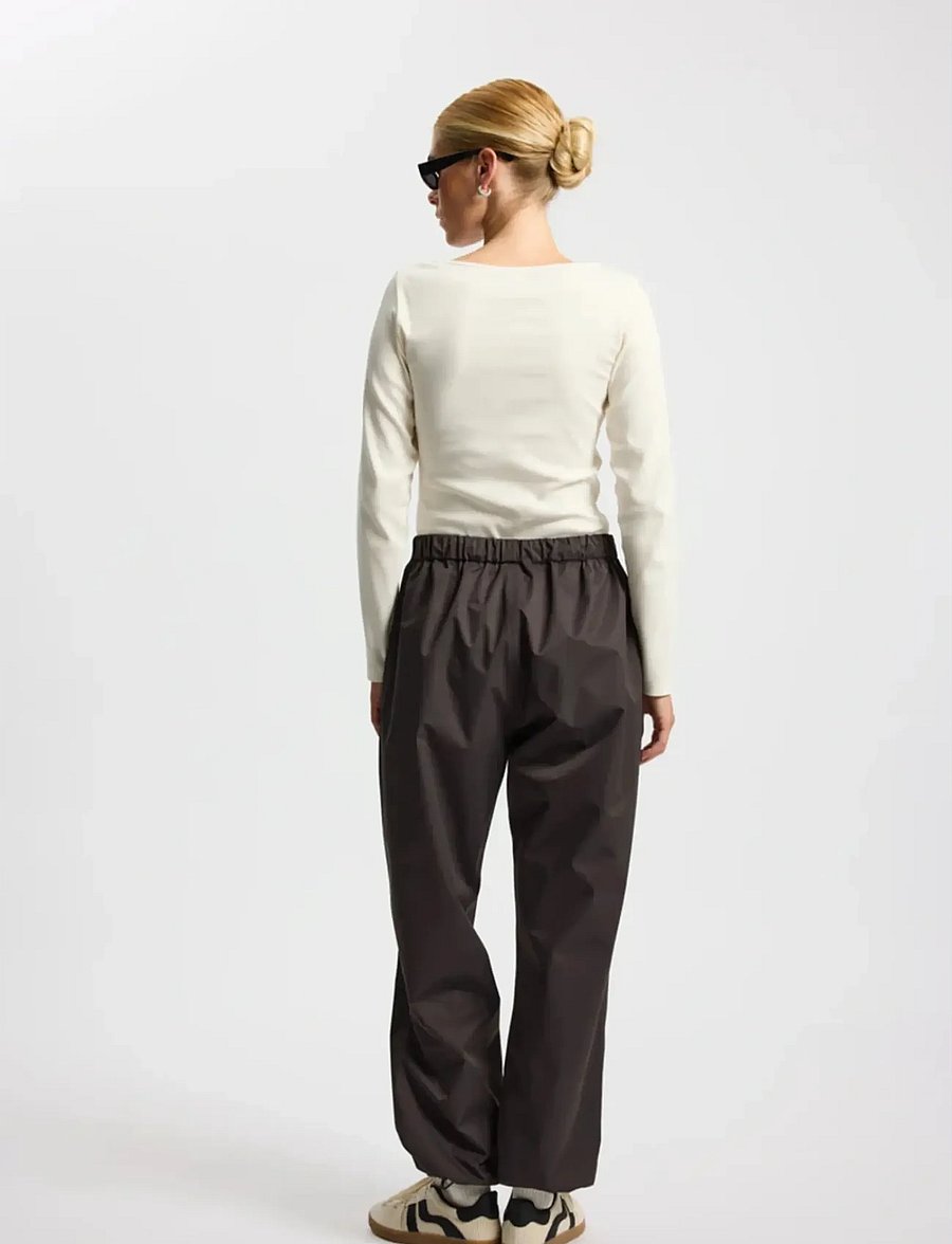Rethinkit Studios - Rainshell Trousers - virsdrēbes - almost black - 3