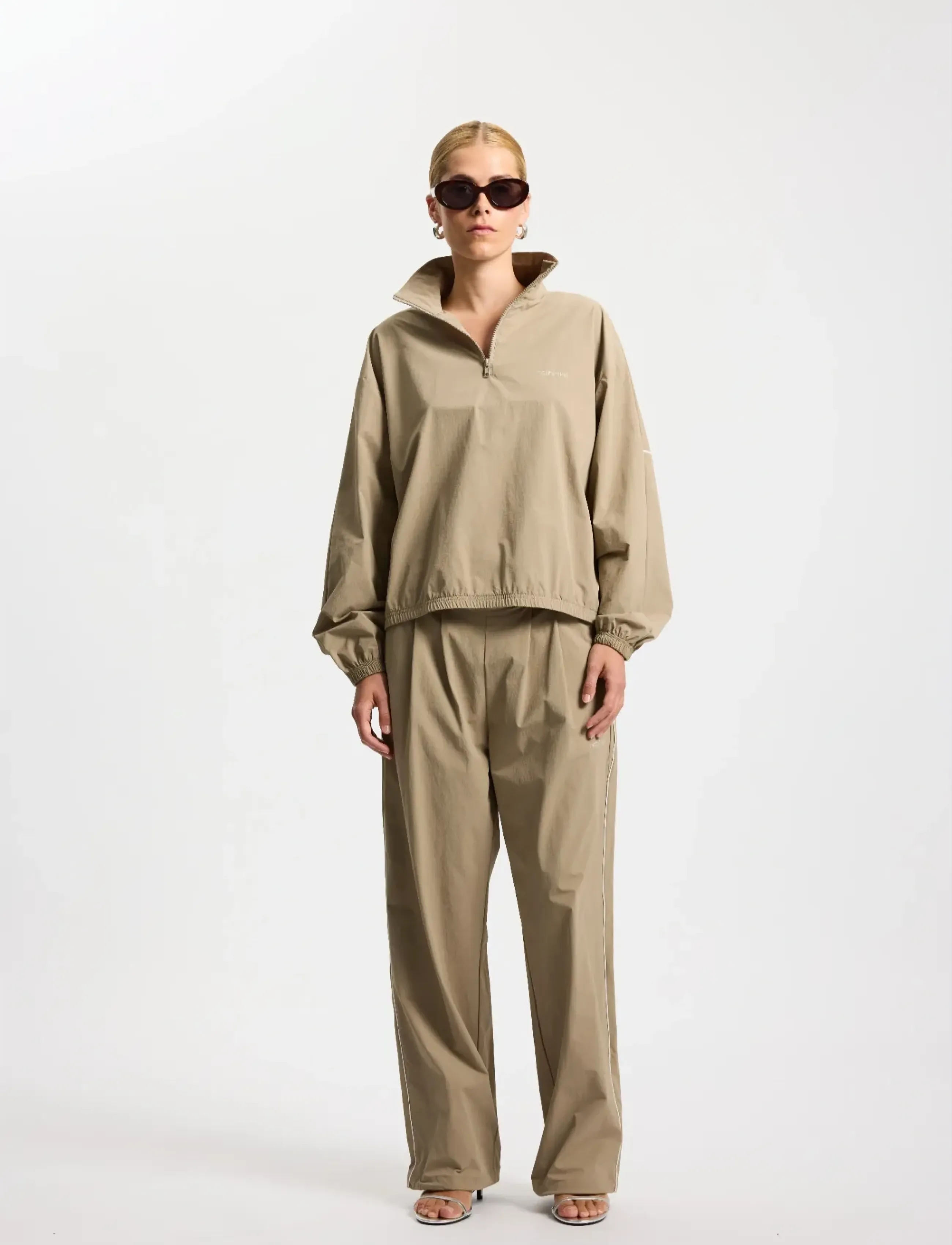 Rethinkit Studios - Track Pants Drift - joggingbukser - gravel - 4