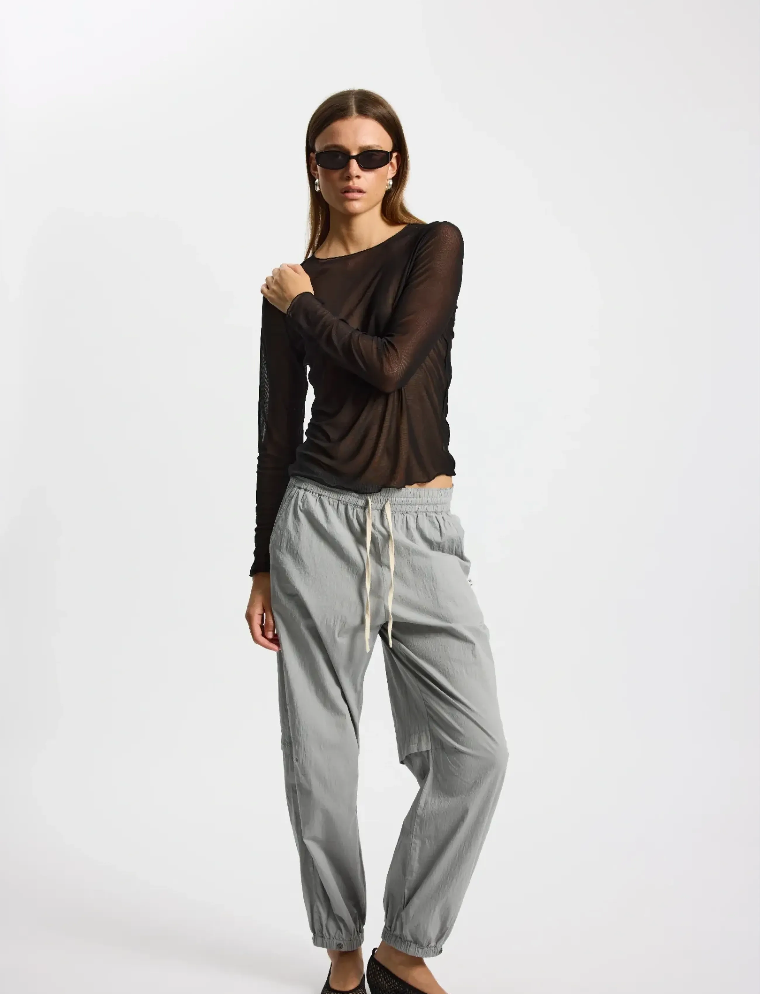 Rethinkit Studios - Loose Pants Breeze - sports pants - ultimate grey - 4
