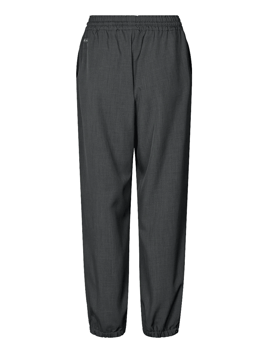 Rethinkit Studios - Move Palma Loose Pants - joggingbukser - dark melange grey - 2