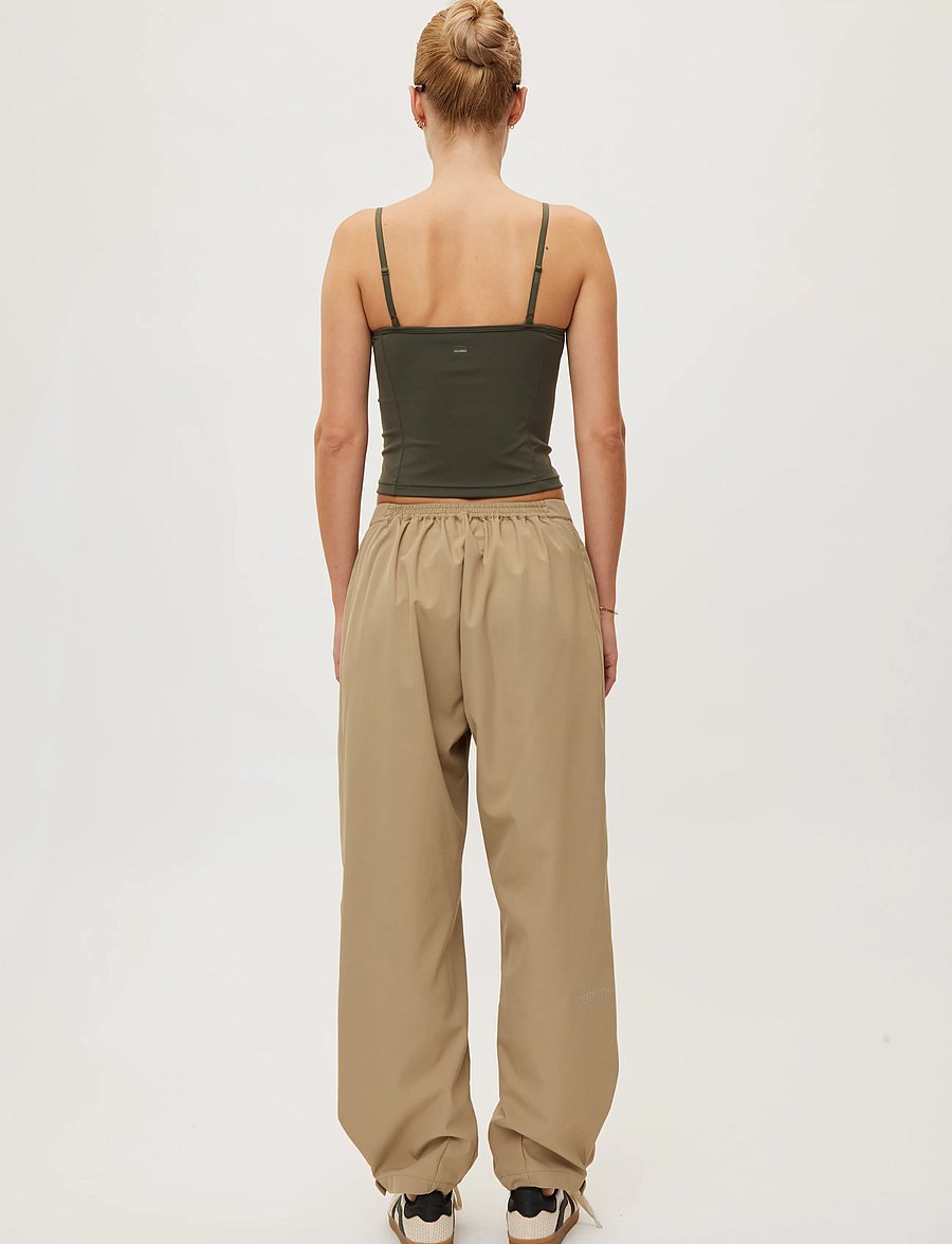 Rethinkit Studios - Track Pants Barrel Billow - joggingbukser - beige taupe - 4