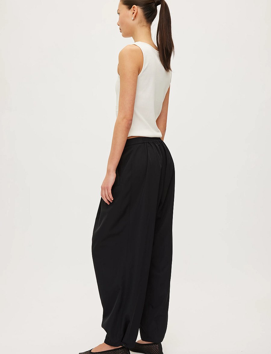 Rethinkit Studios - Track Pants Barrel Billow - joggingbukser - black - 4