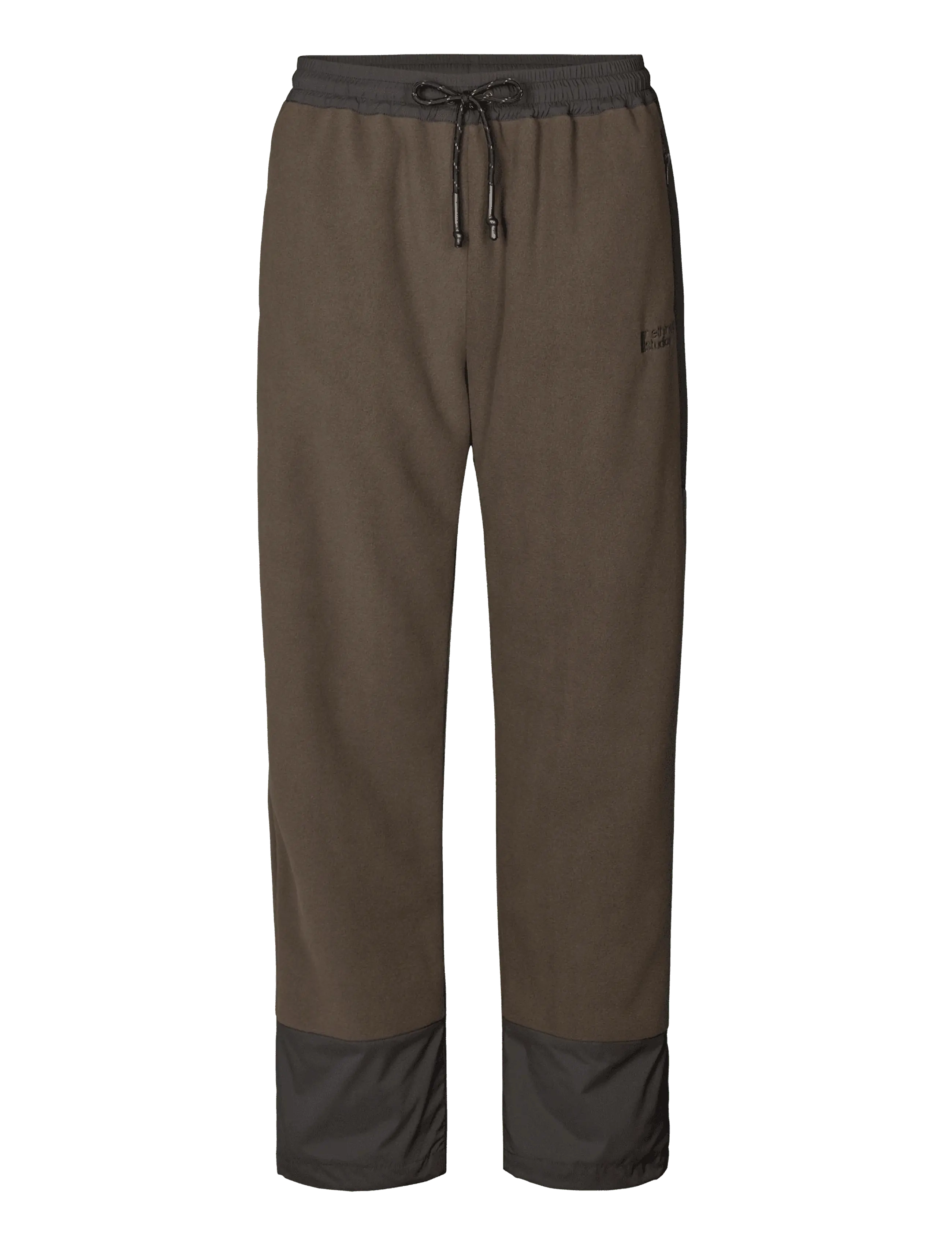 Rethinkit Studios - Pants 2 Polar Fleece Campfire - fritidsbukser - coffee - 1